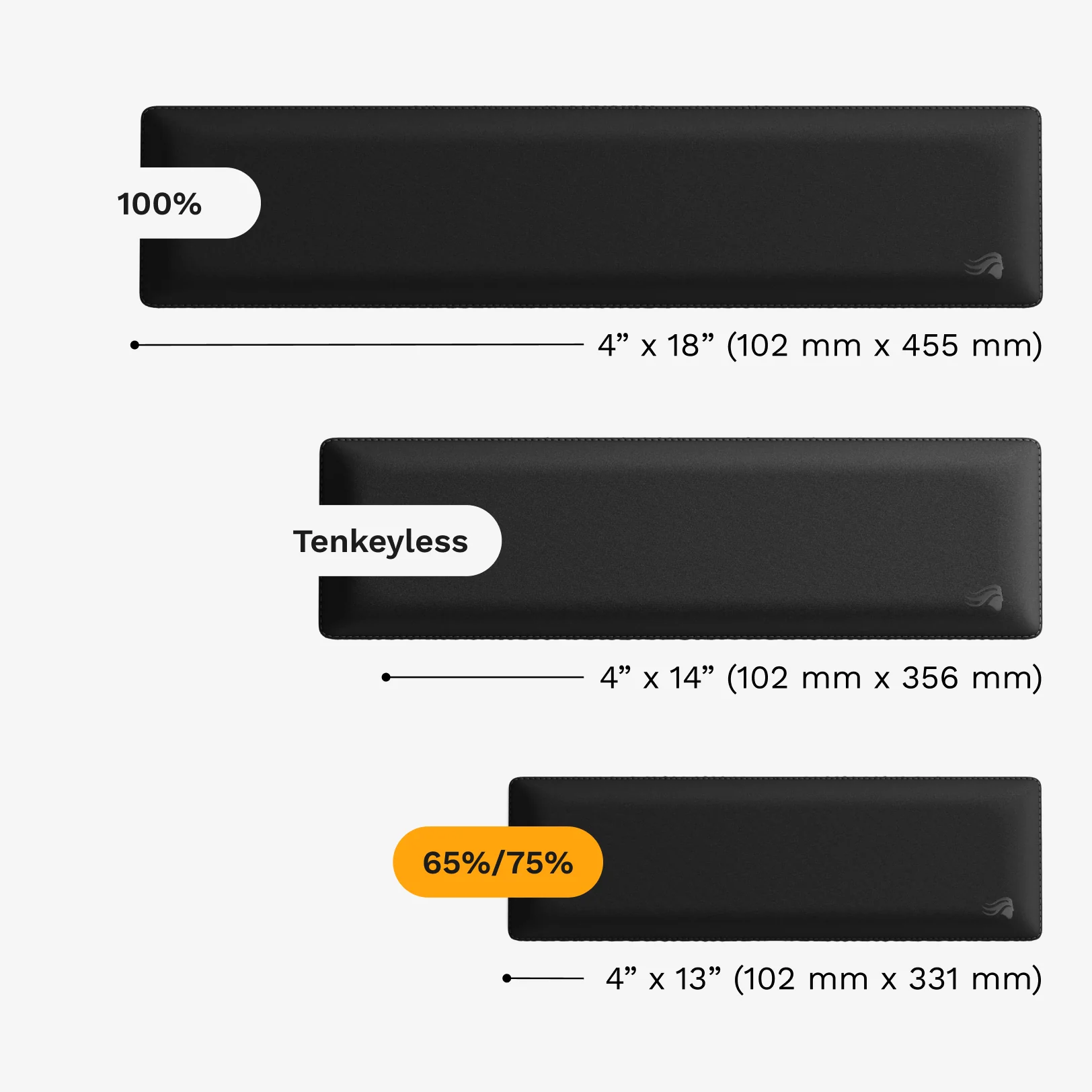 Cloth Ergonomic Keyboard Wrist Rest - Image 4