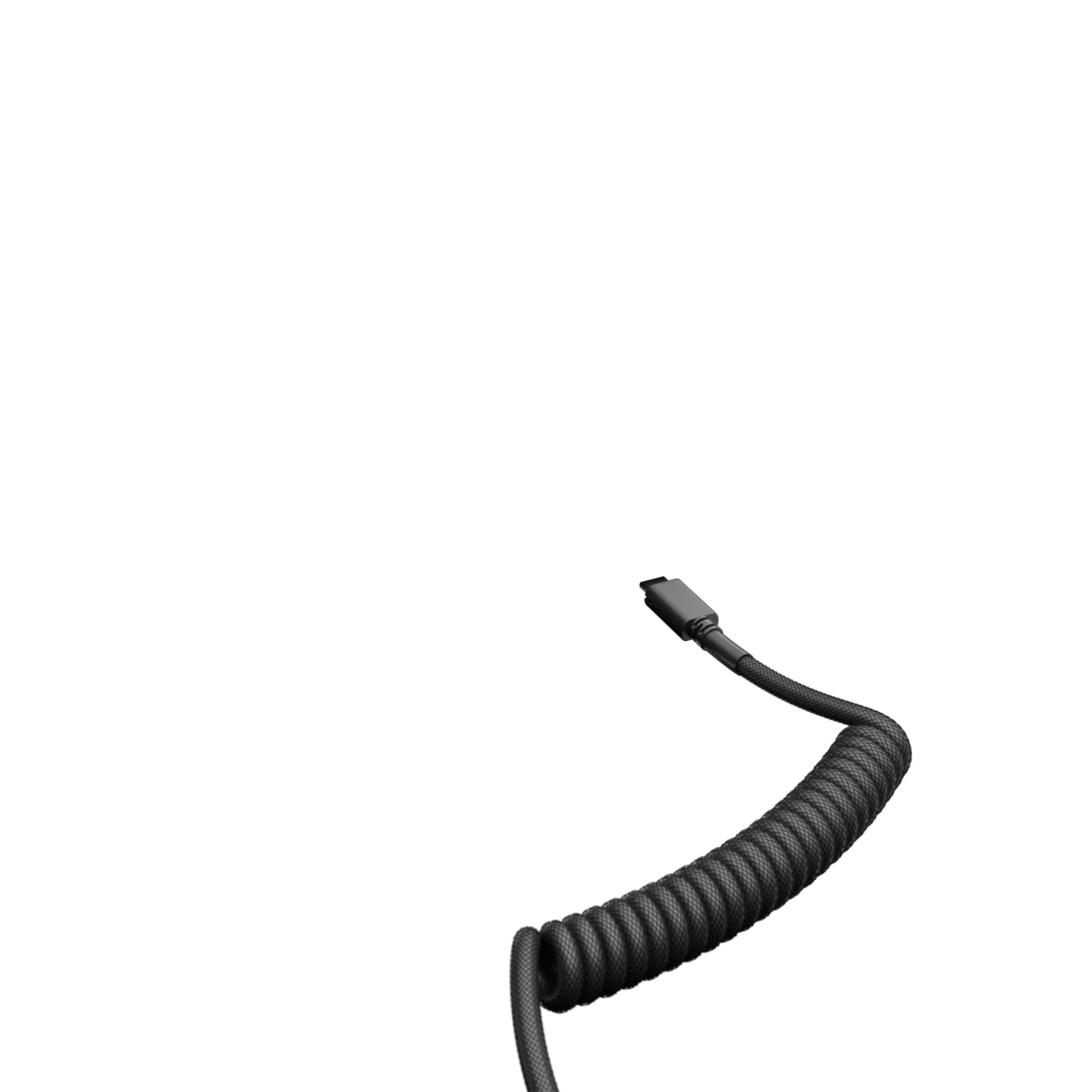 Glorious Coiled Cable Phantom Black
