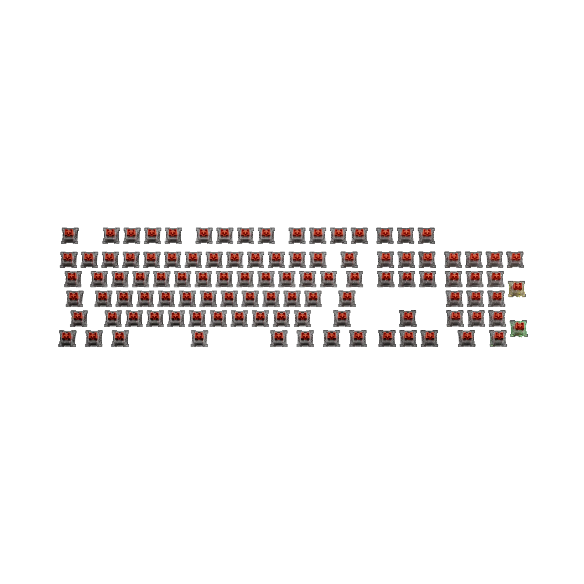 Glorious Switches Fox Standard HE 100 ANSI - Image 3