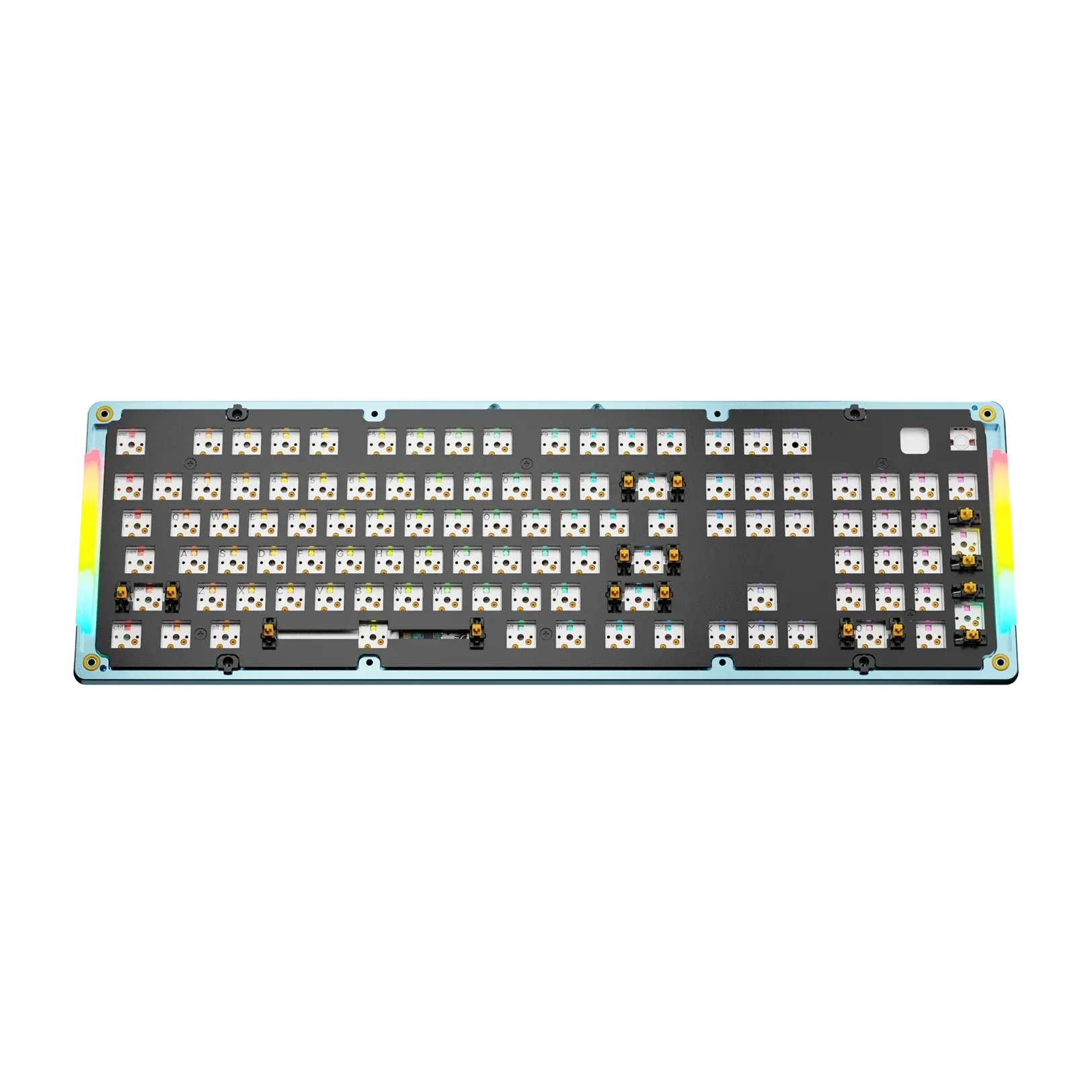 GMMK 3 Bottom Case Metal Arctic Blue 100 - Image 4