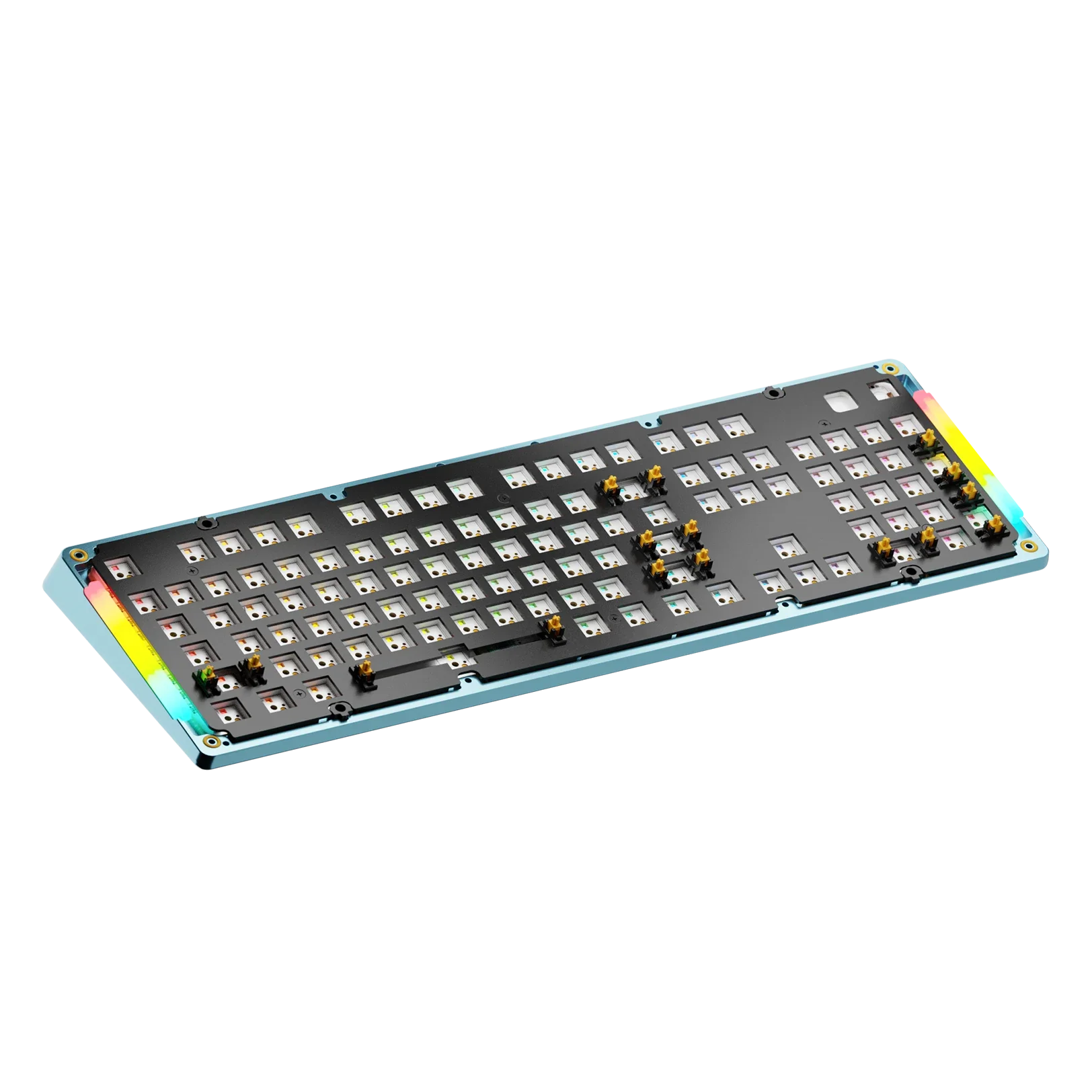 GMMK 3 Bottom Case Metal Arctic Blue 100 - Image 5