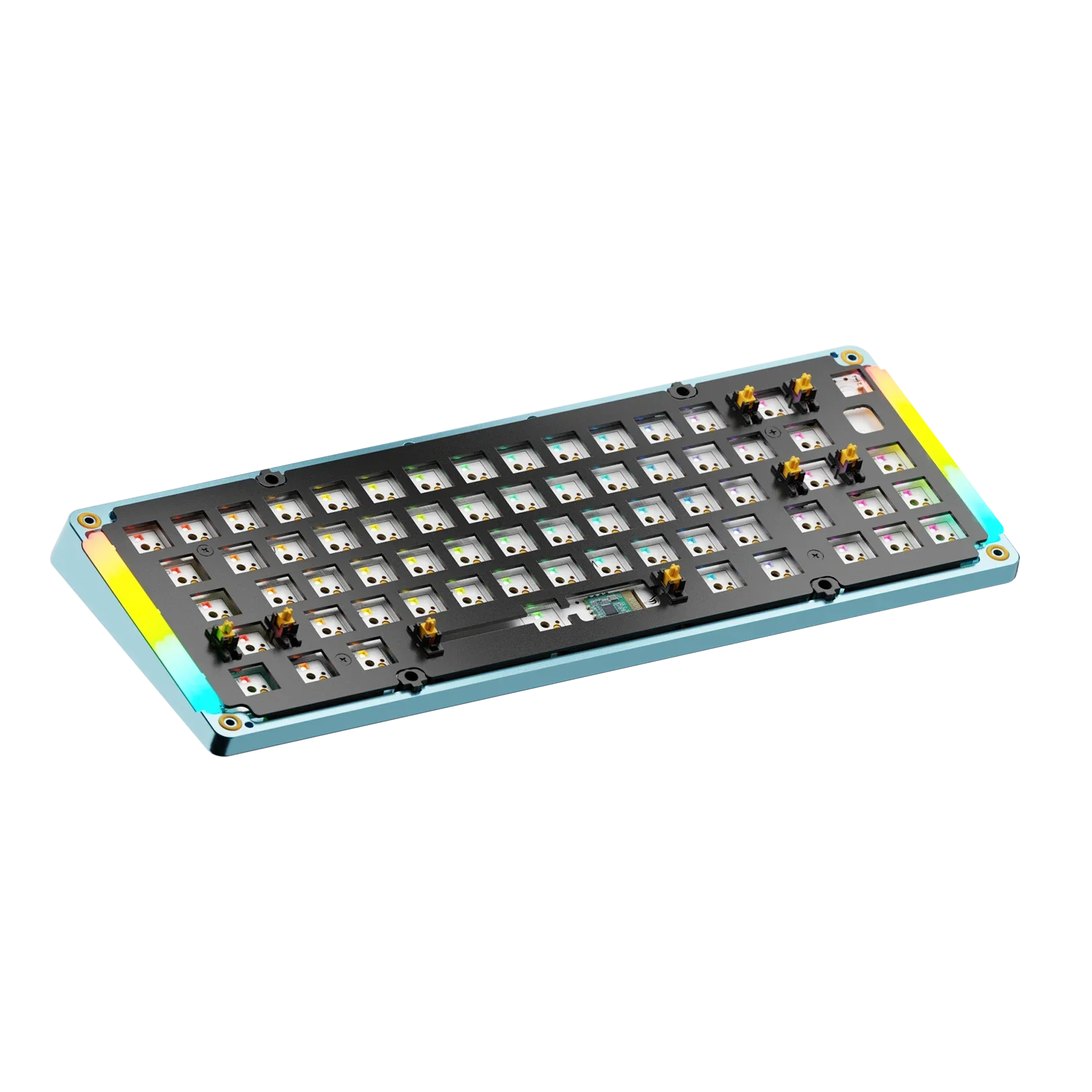 GMMK 3 Bottom Case Metal Arctic Blue 65 - Image 4