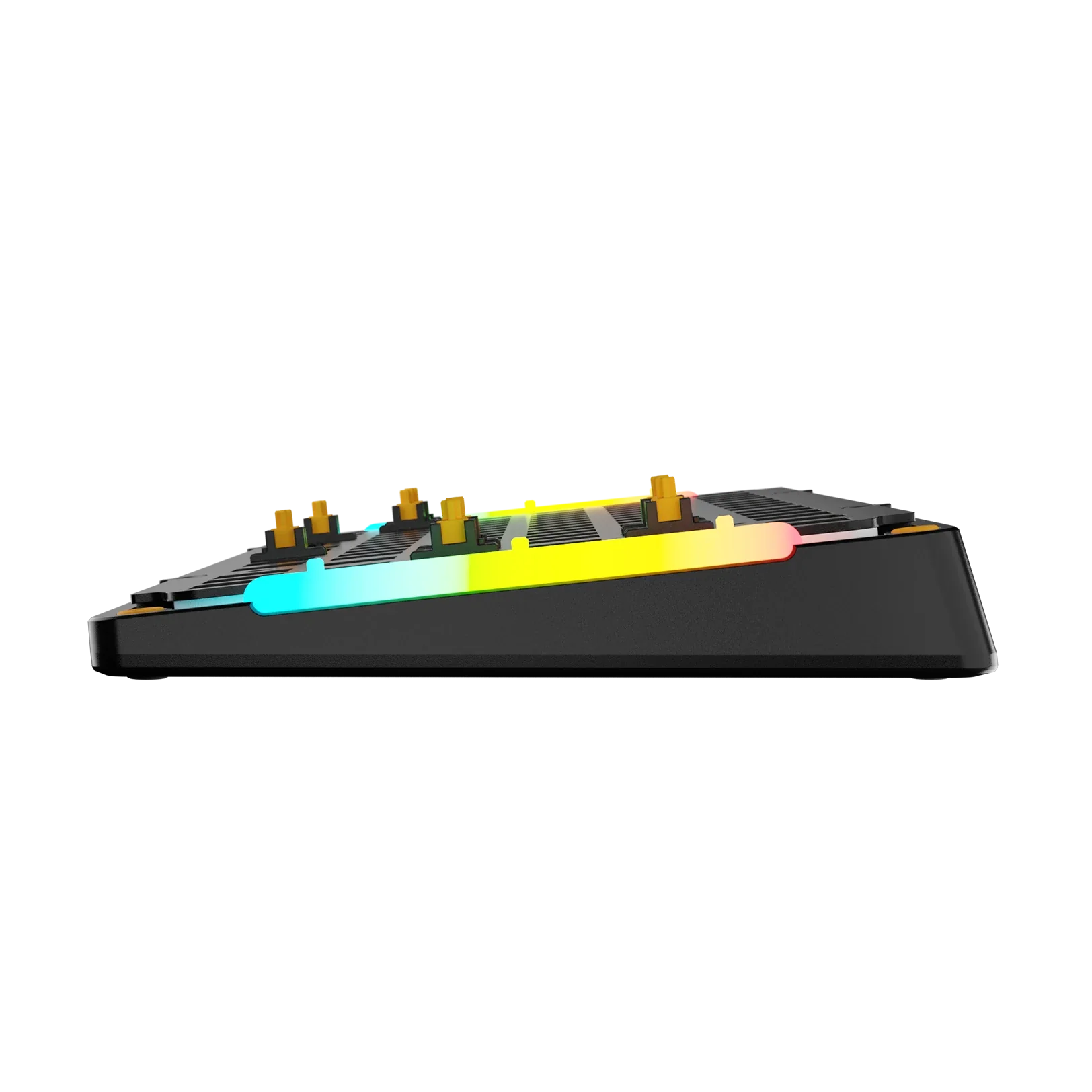 GMMK 3 Bottom Case Metal Black 75 - Image 6