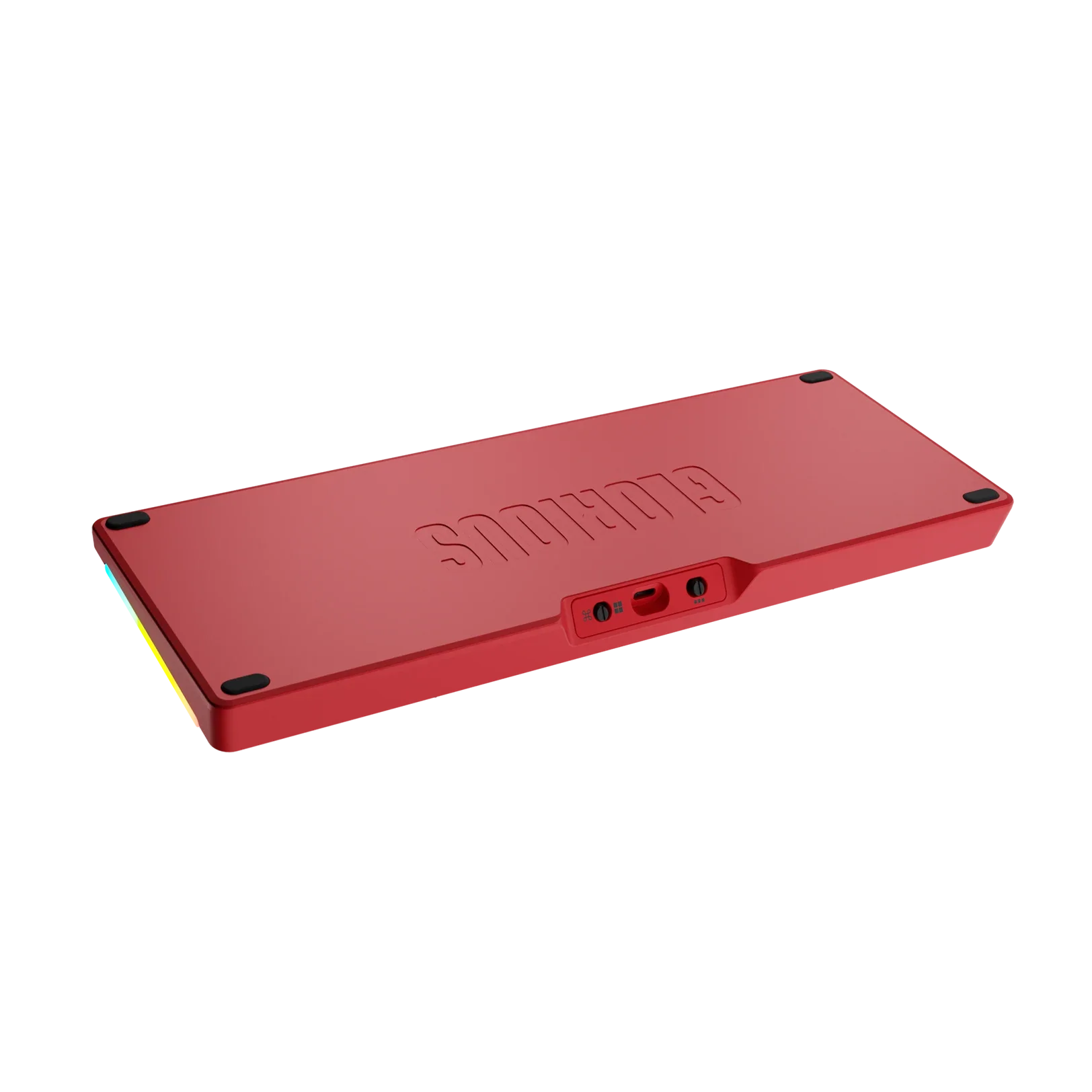 GMMK 3 Bottom Case Limited Edition Metal Punk Red 65