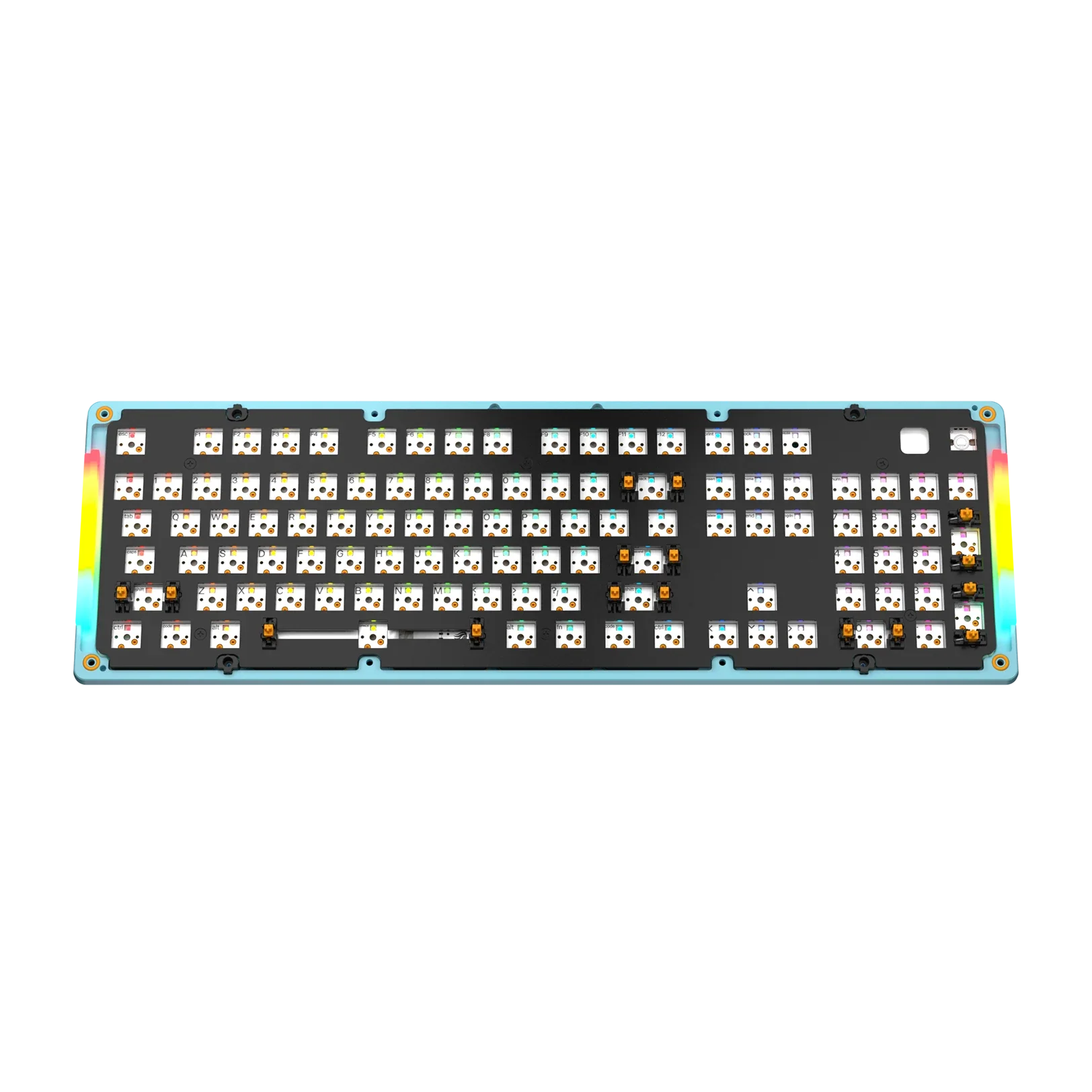 GMMK 3 Bottom Case Limited Edition Metal Laguna Blue 100 - Image 2