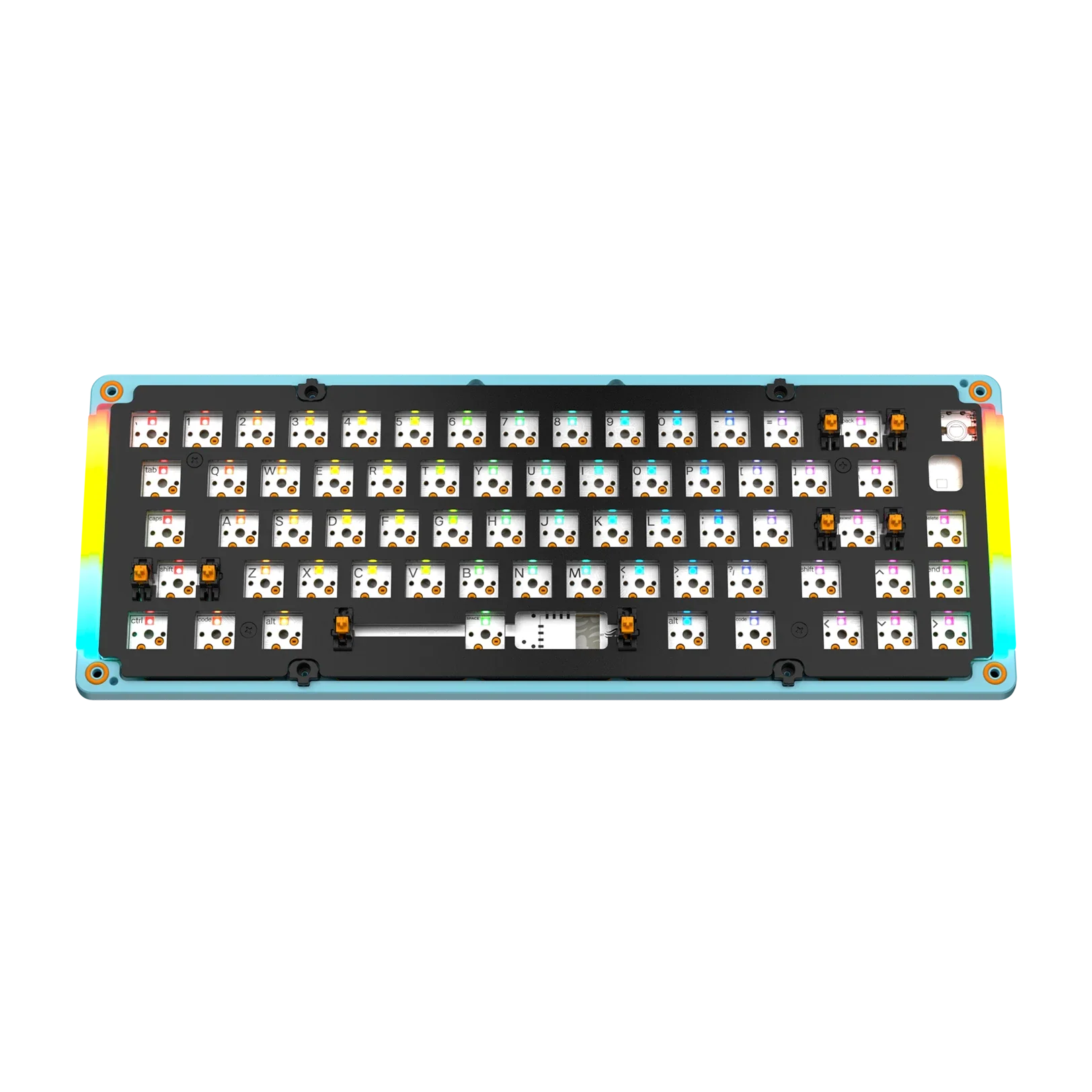GMMK 3 Bottom Case Limited Edition Metal Laguna Blue 65 - Image 2