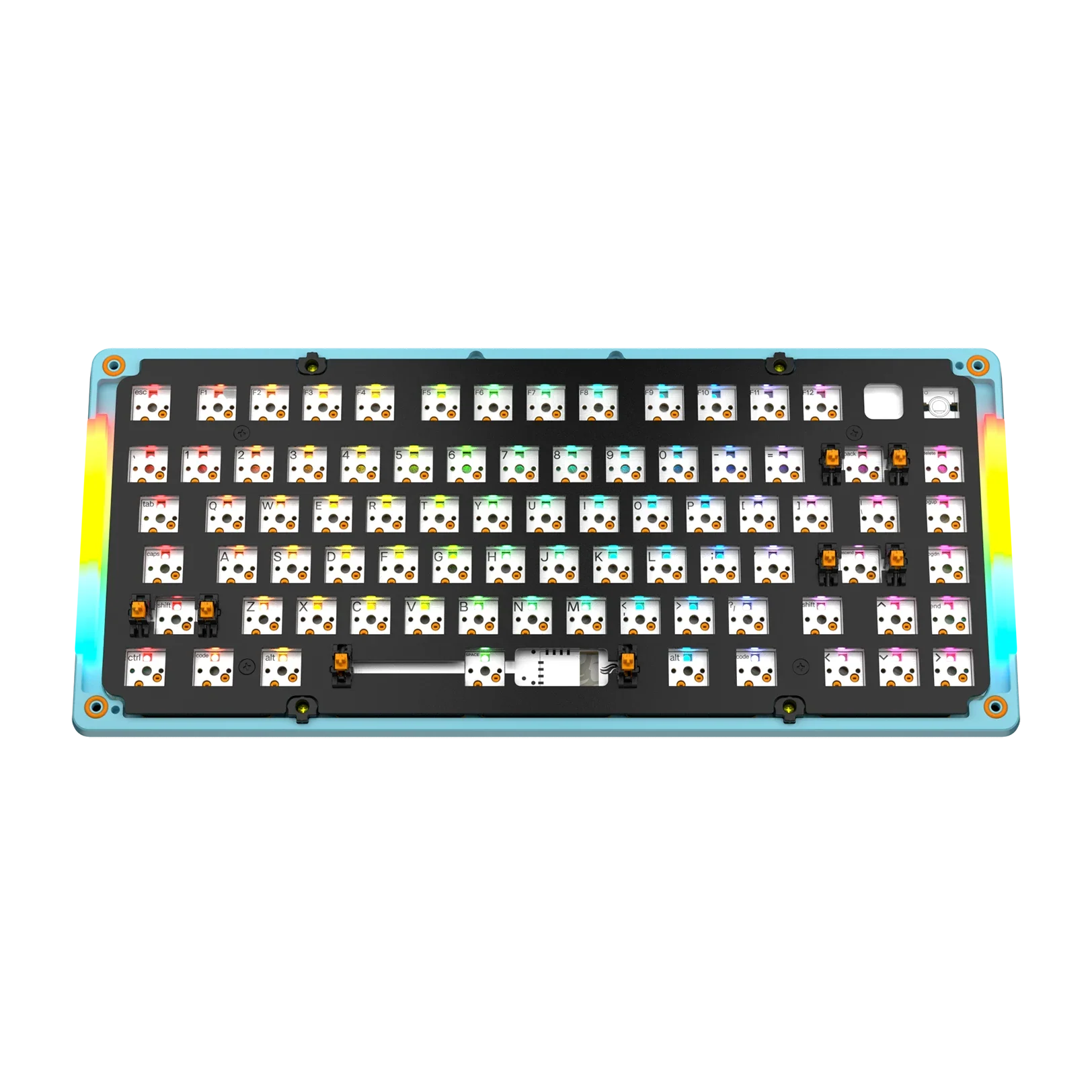 GMMK 3 Bottom Case Limited Edition Metal Laguna Blue 75 - Image 2