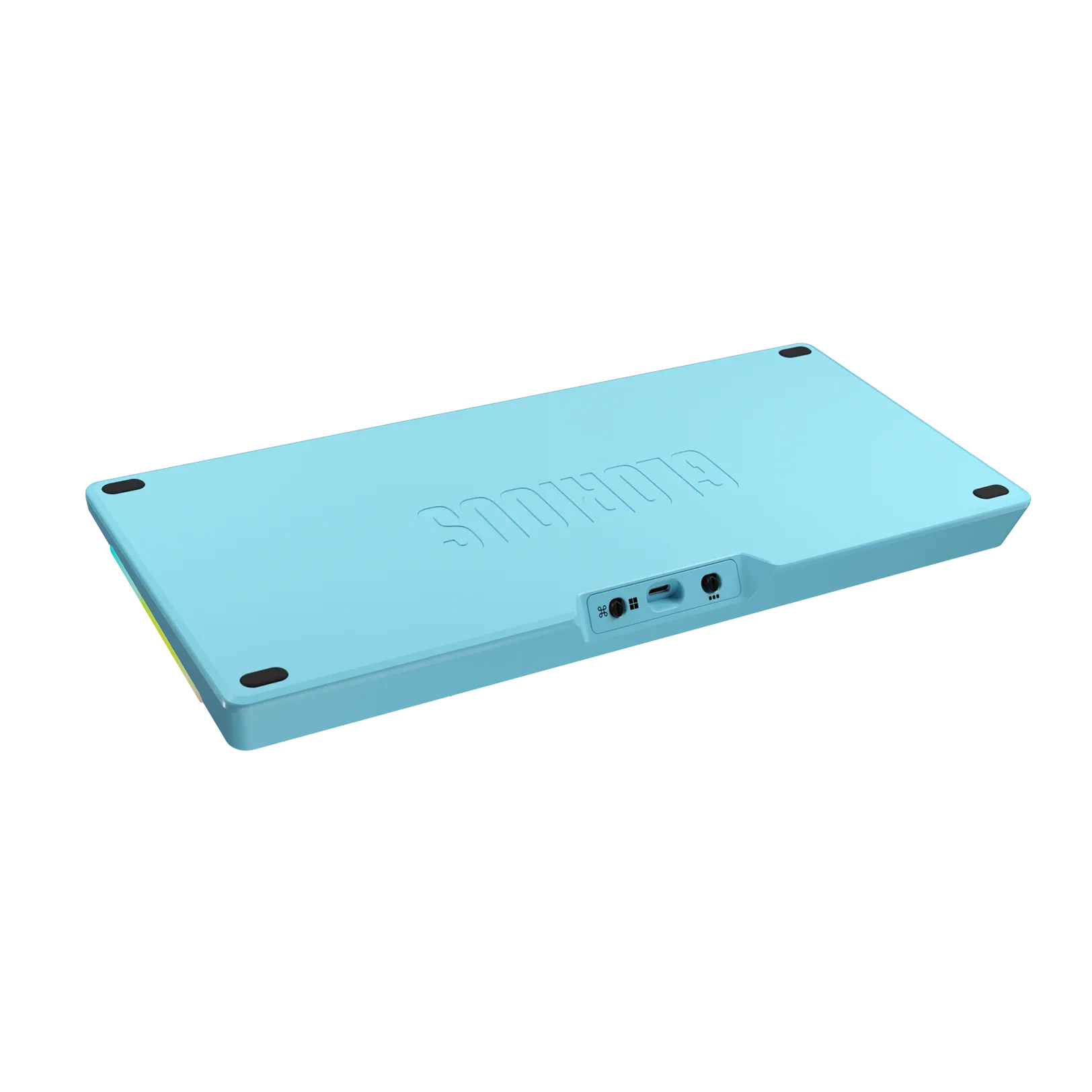 GMMK 3 Bottom Case Limited Edition Metal Laguna Blue 75 - Image 4