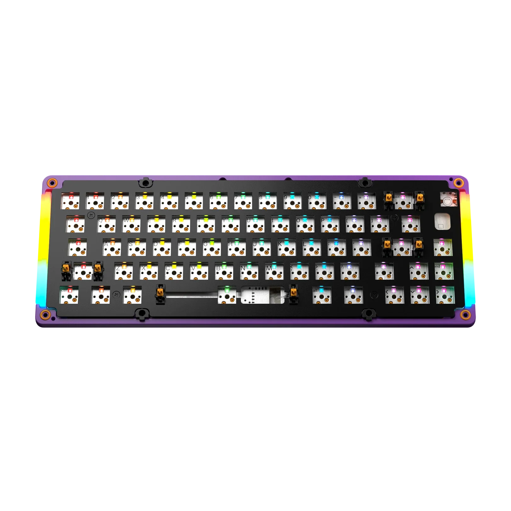 GMMK 3 Bottom Case Limited Edition Metal Synth Purple 65 - Image 2
