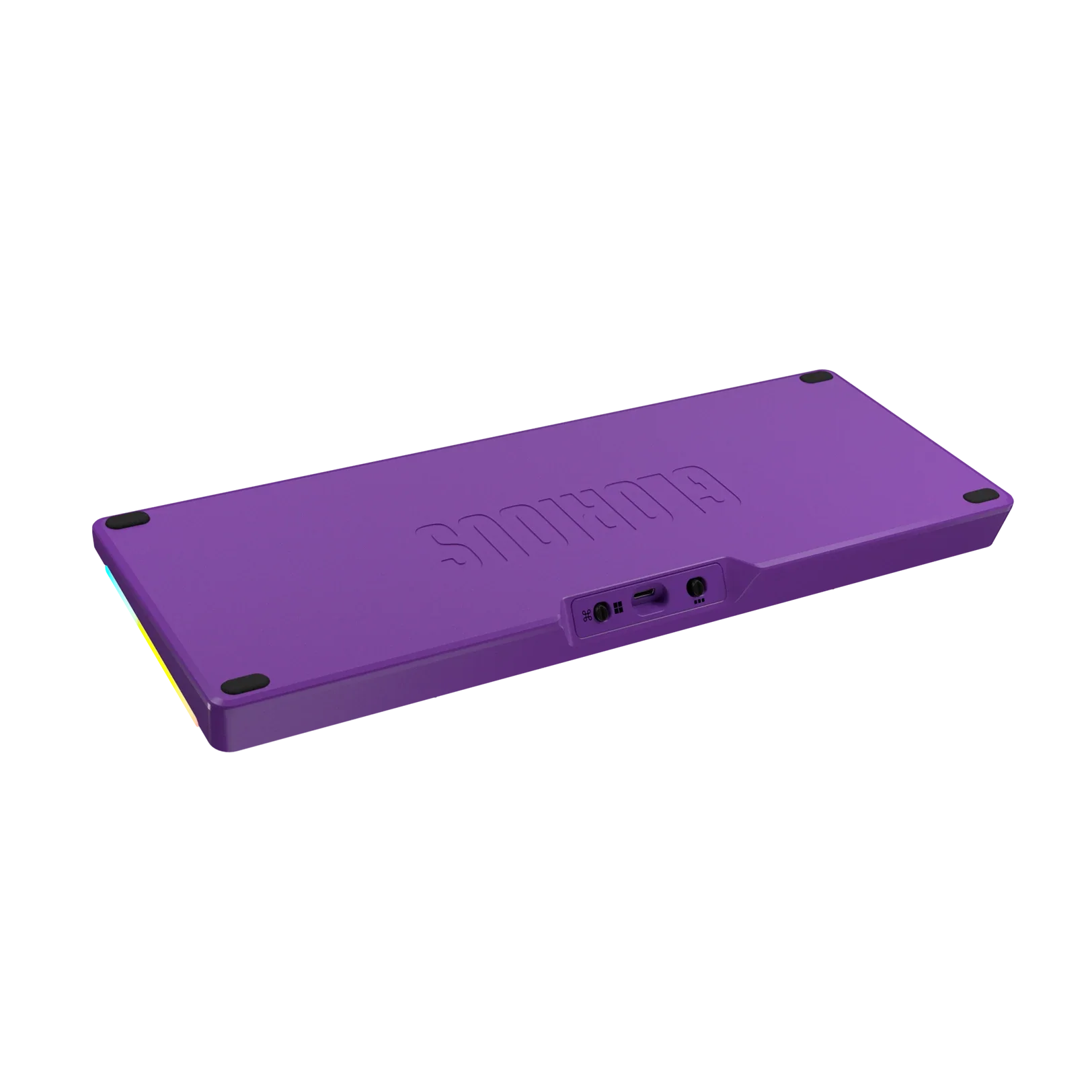 GMMK 3 Bottom Case Limited Edition Metal Synth Purple 65 - Image 4