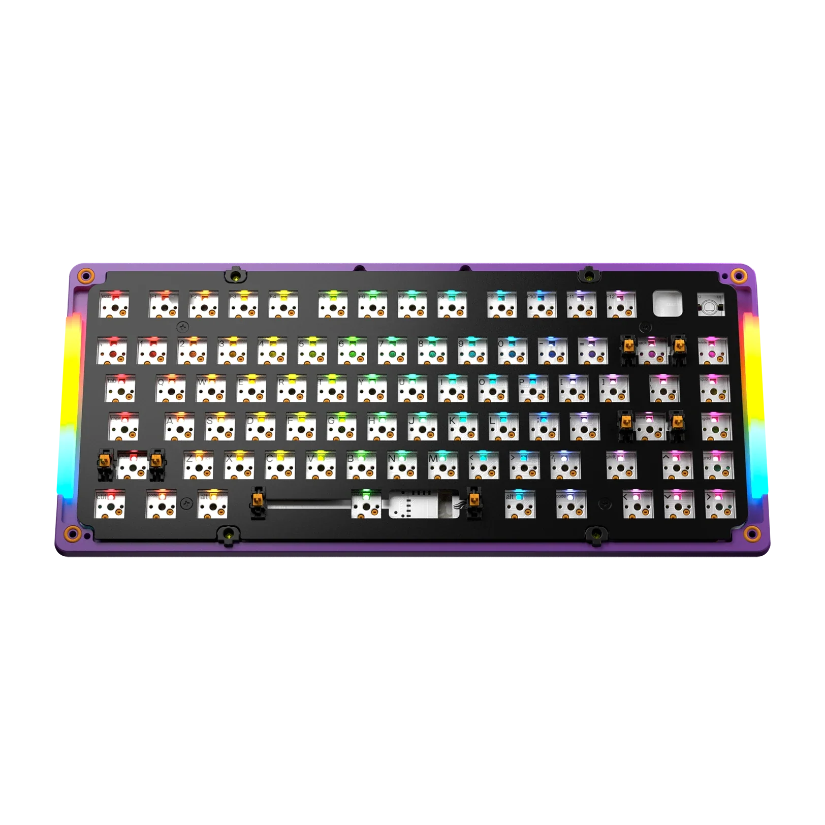GMMK 3 Bottom Case Limited Edition Metal Synth Purple 75 - Image 2