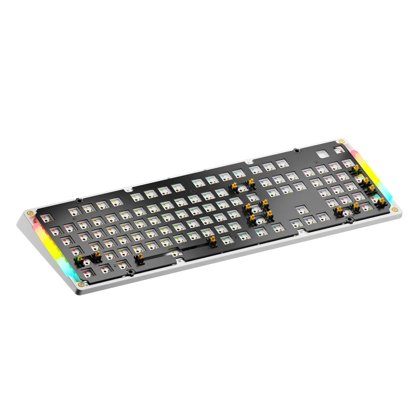 GMMK 3 Bottom Case Metal Matte White 100 - Image 4