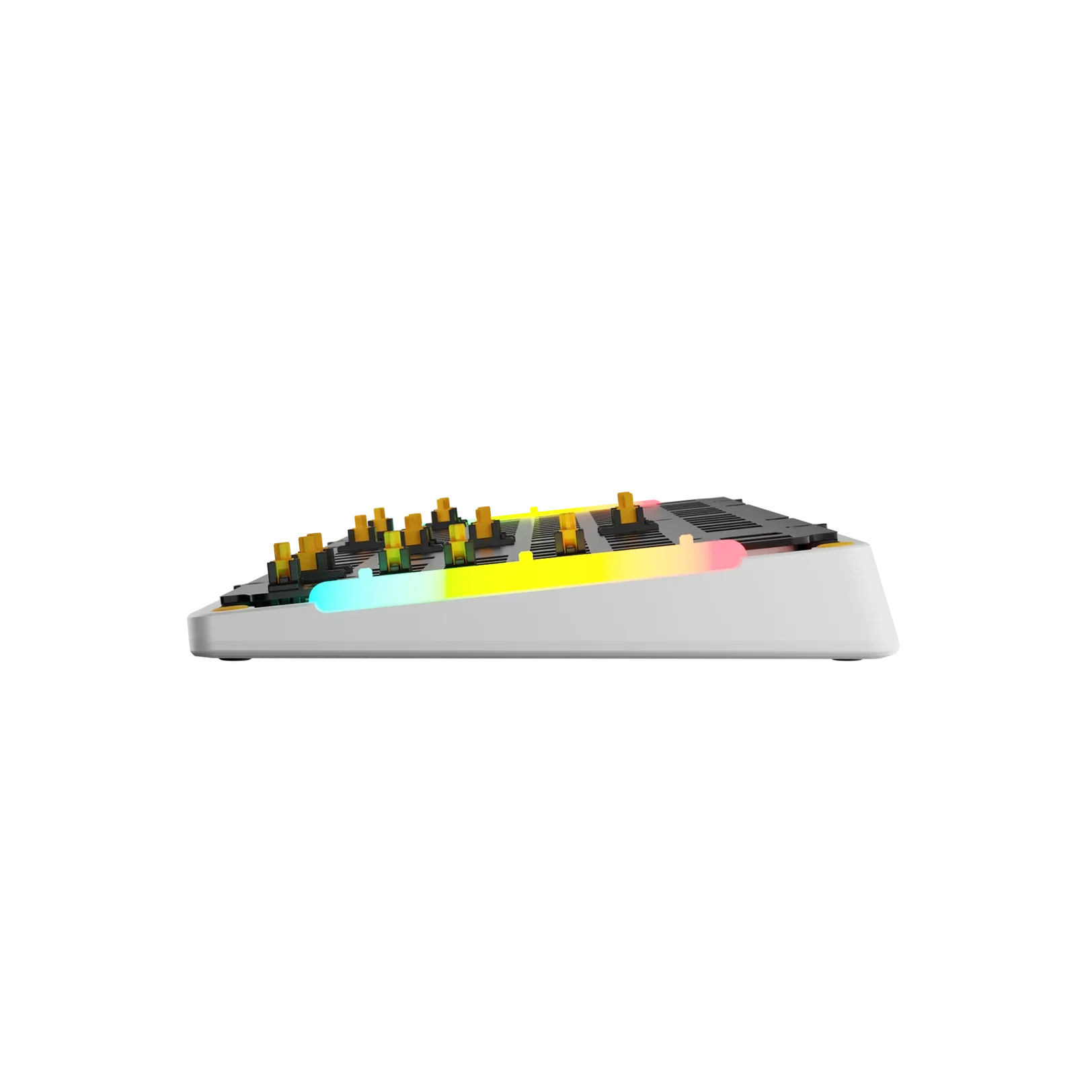 GMMK 3 Bottom Case Metal Matte White 100 - Image 6