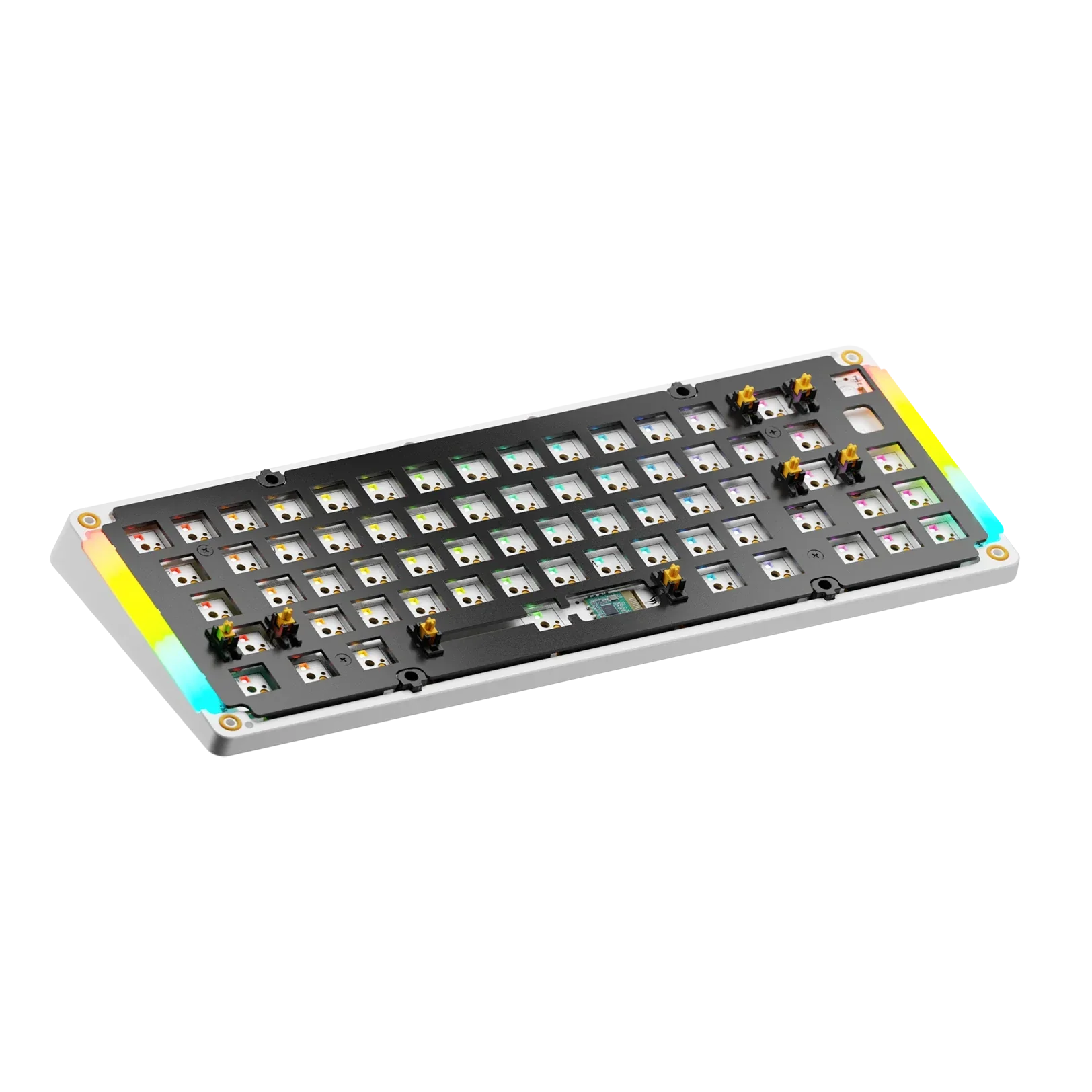 GMMK 3 Bottom Case Metal Matte White 65 - Image 4