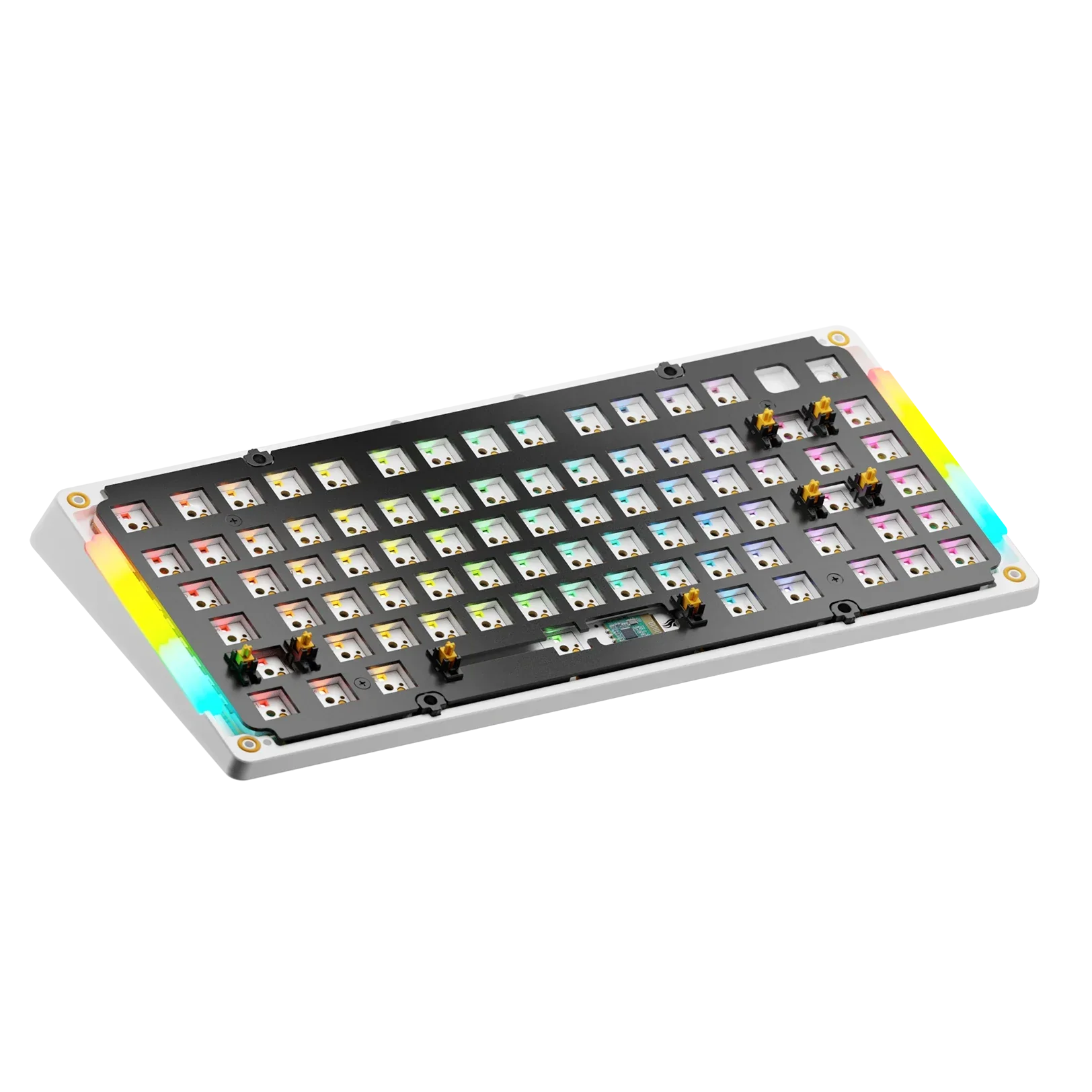GMMK 3 Bottom Case Metal Matte White 75 - Image 5