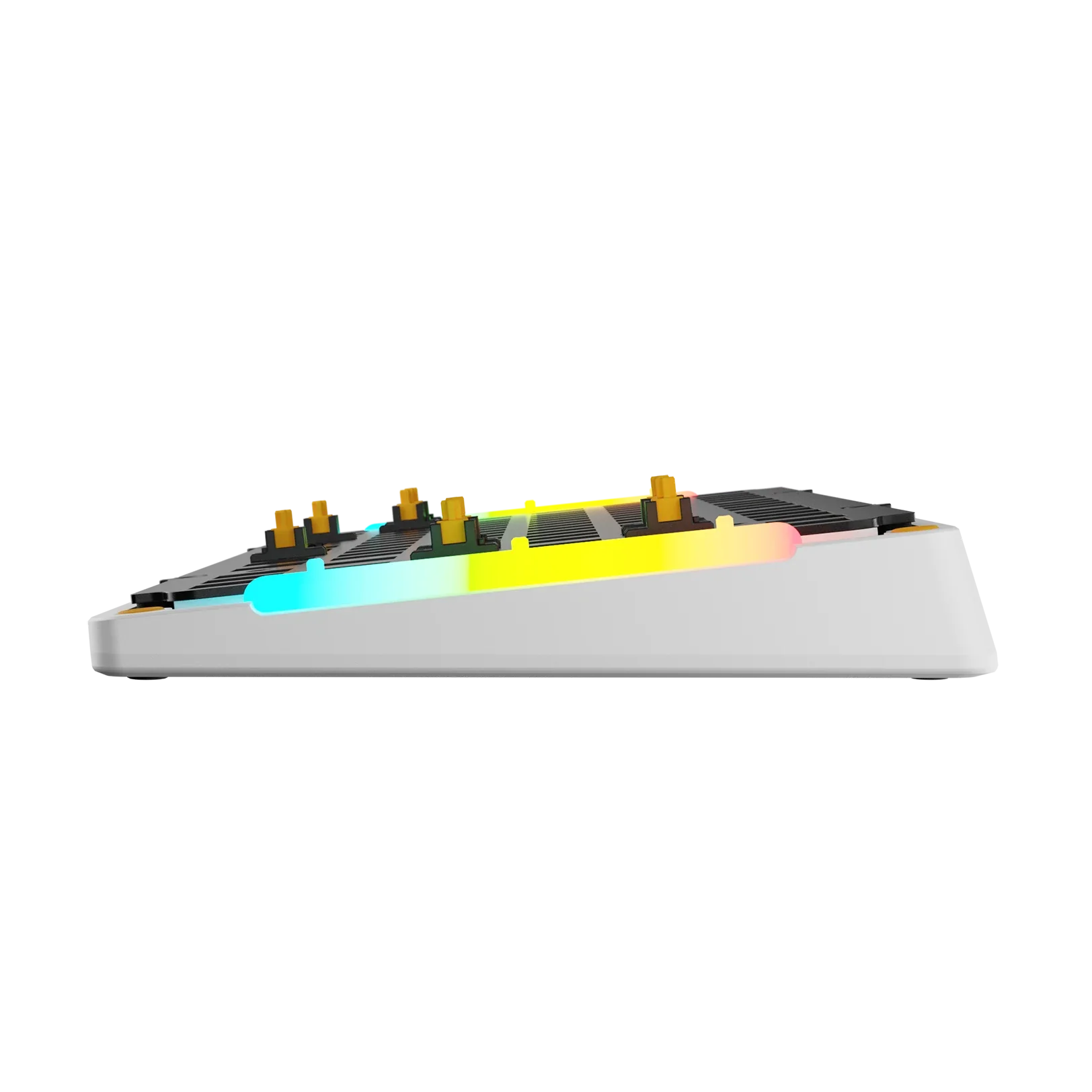 GMMK 3 Bottom Case Metal Matte White 75 - Image 6