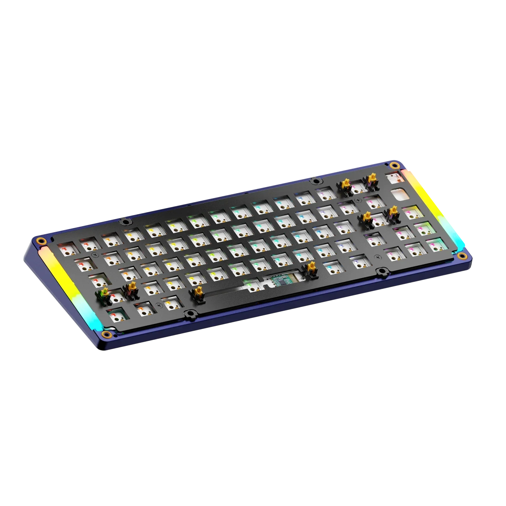 GMMK 3 Bottom Case Metal Midnight Blue 65 - Image 4