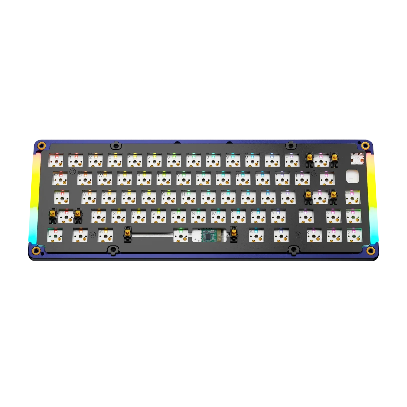 GMMK 3 Bottom Case Metal Midnight Blue 65 - Image 5