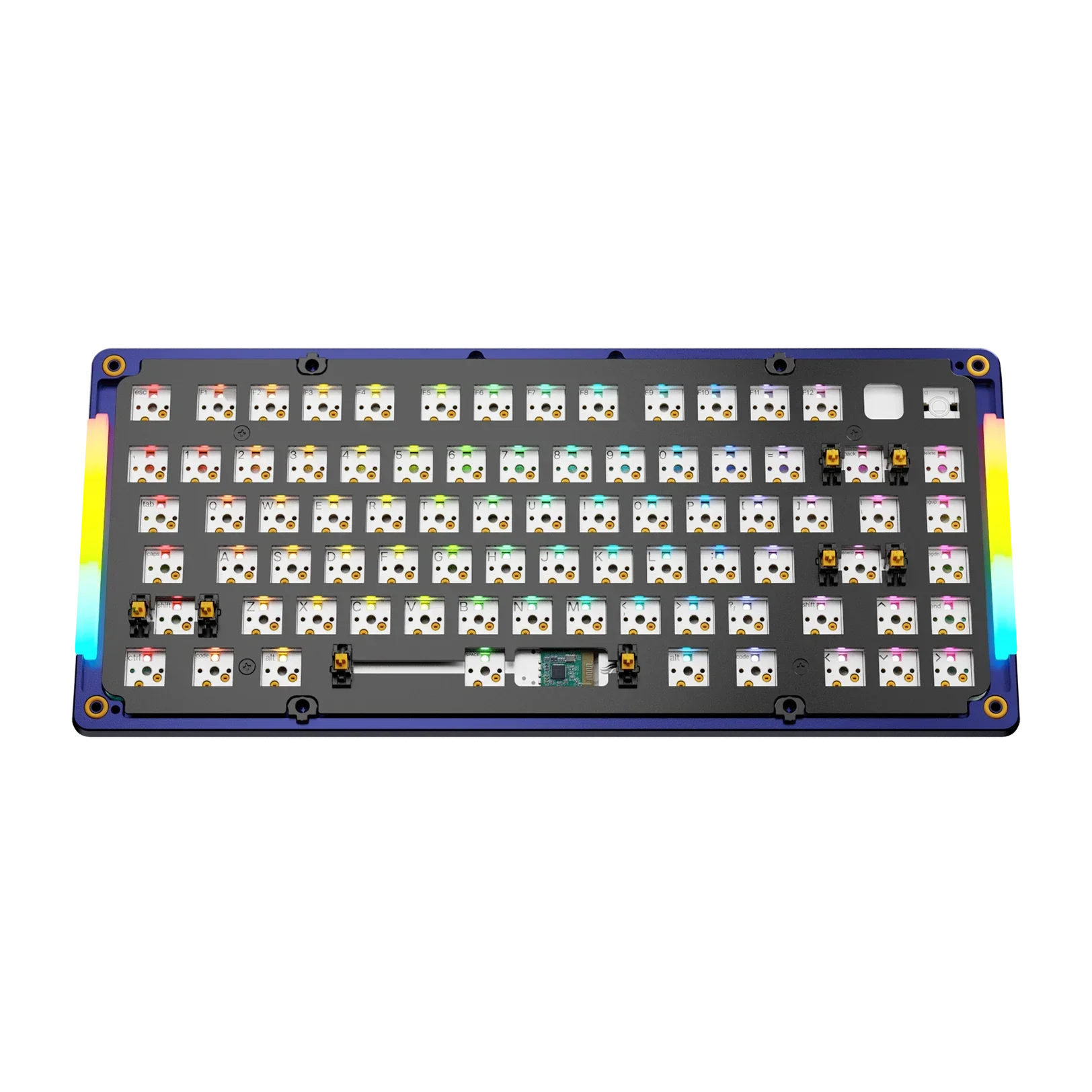 GMMK 3 Bottom Case Metal Midnight Blue 75 - Image 5