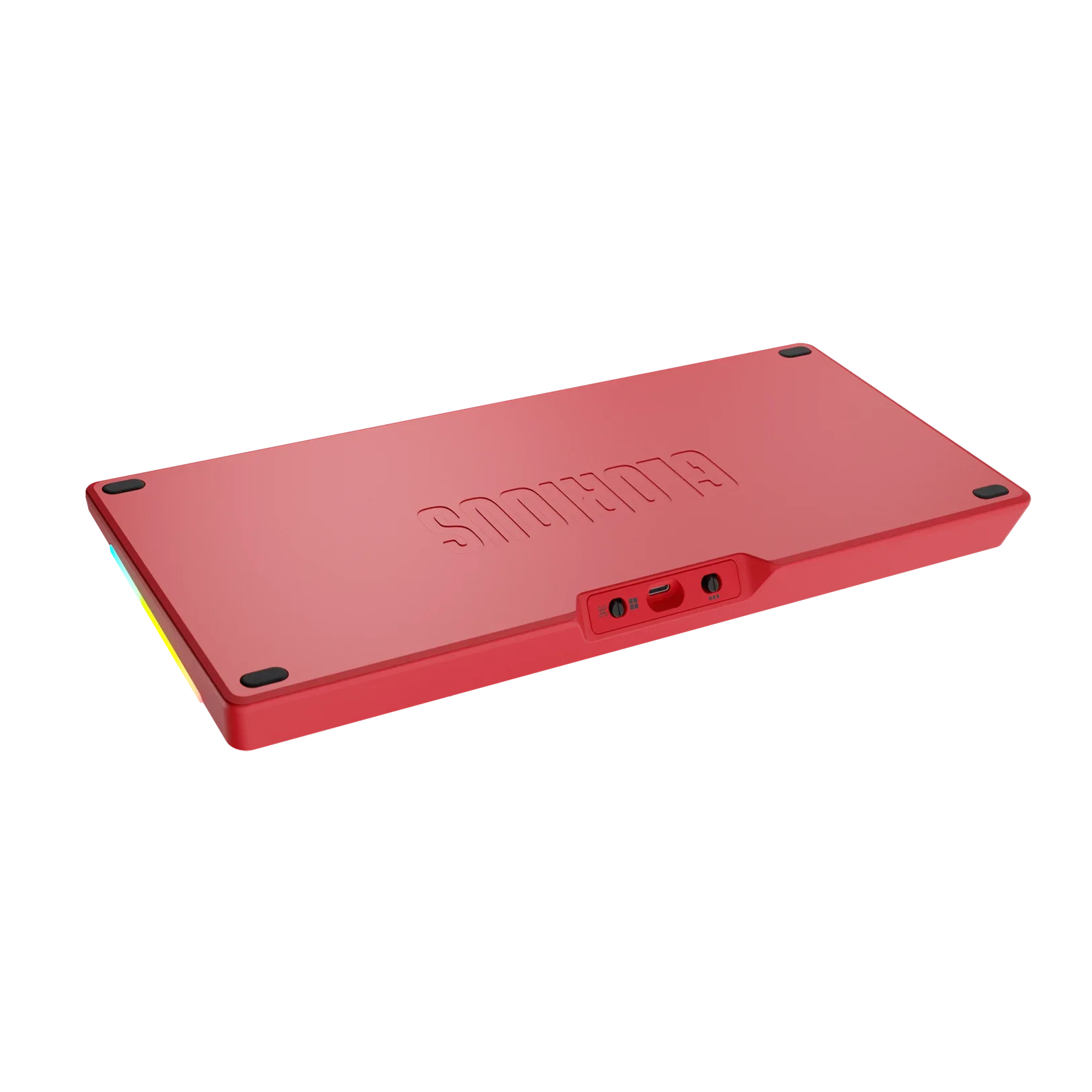 GMMK 3 Bottom Case Limited Edition Metal Punk Red 75