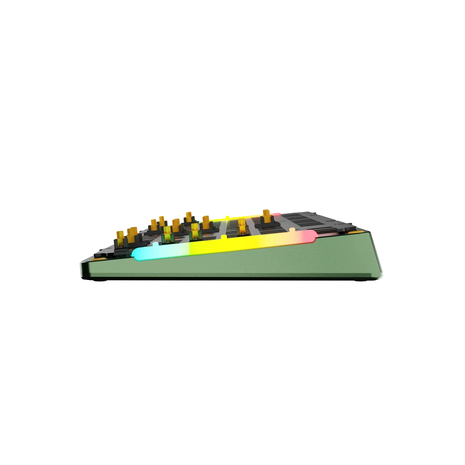 GMMK 3 Bottom Case Metal Sage Green 100 - Image 6