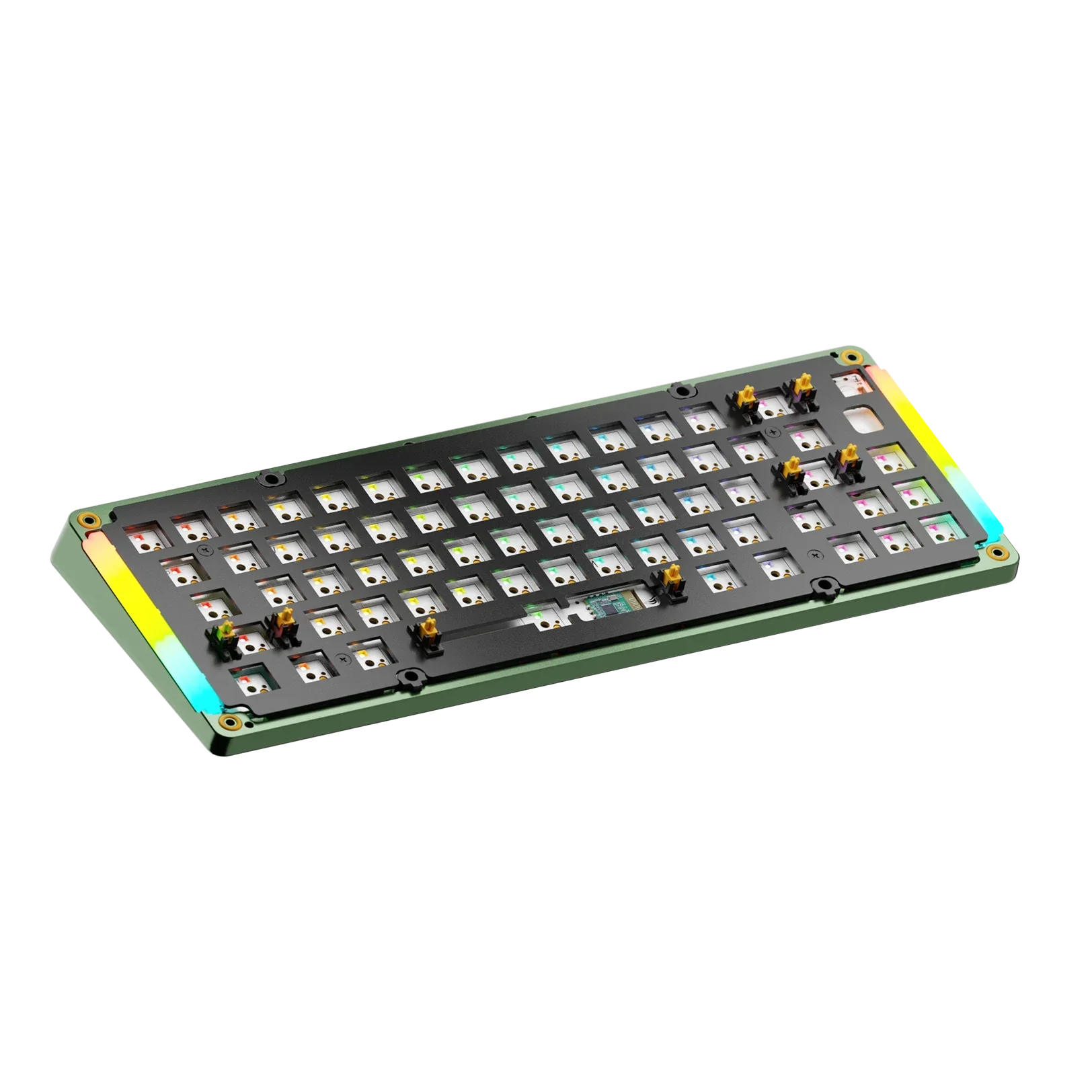 GMMK 3 Bottom Case Metal Sage Green 65 - Image 4