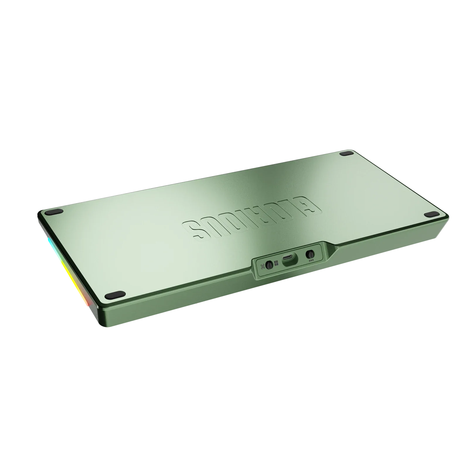 GMMK 3 Bottom Case Metal Sage Green 75