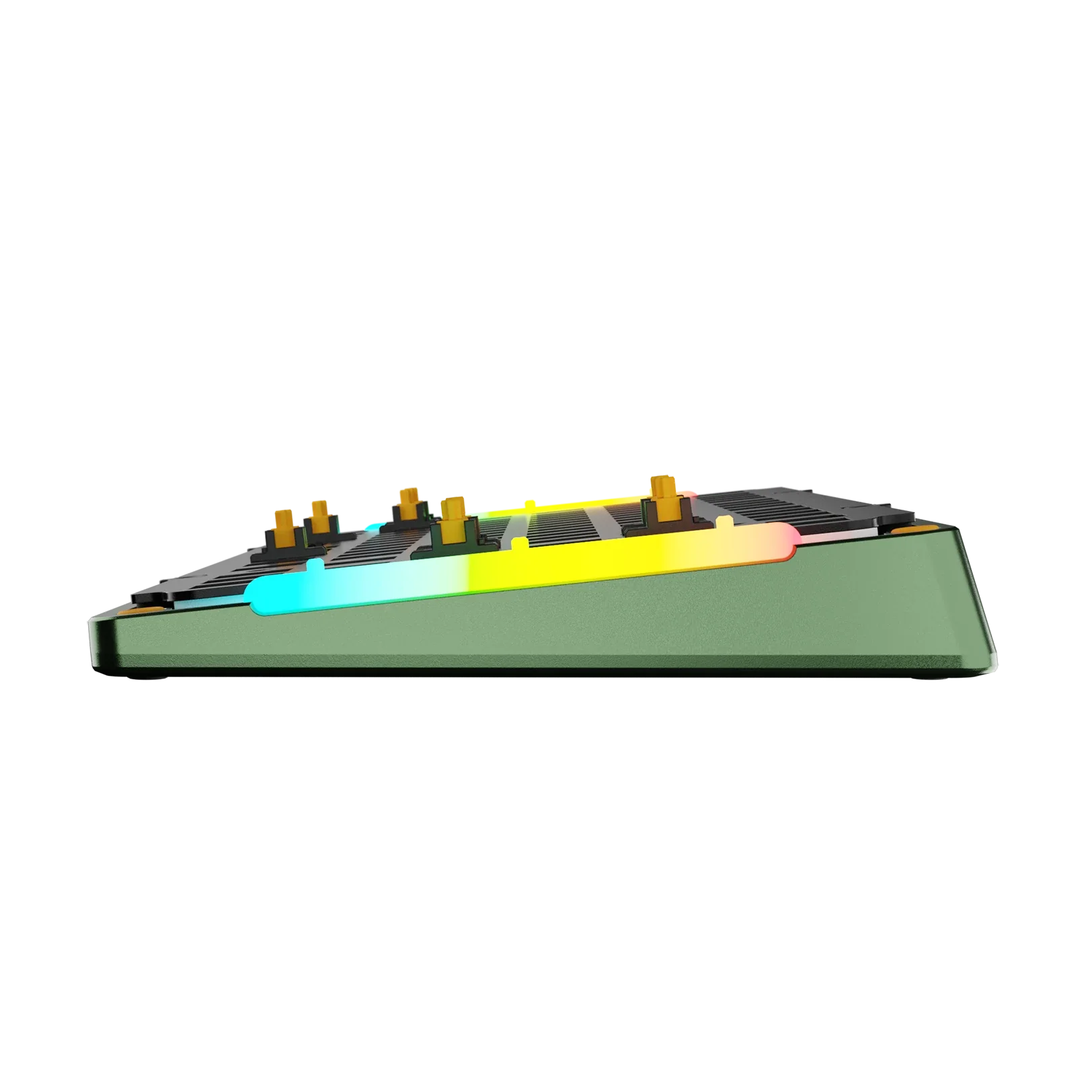 GMMK 3 Bottom Case Metal Sage Green 75 - Image 6