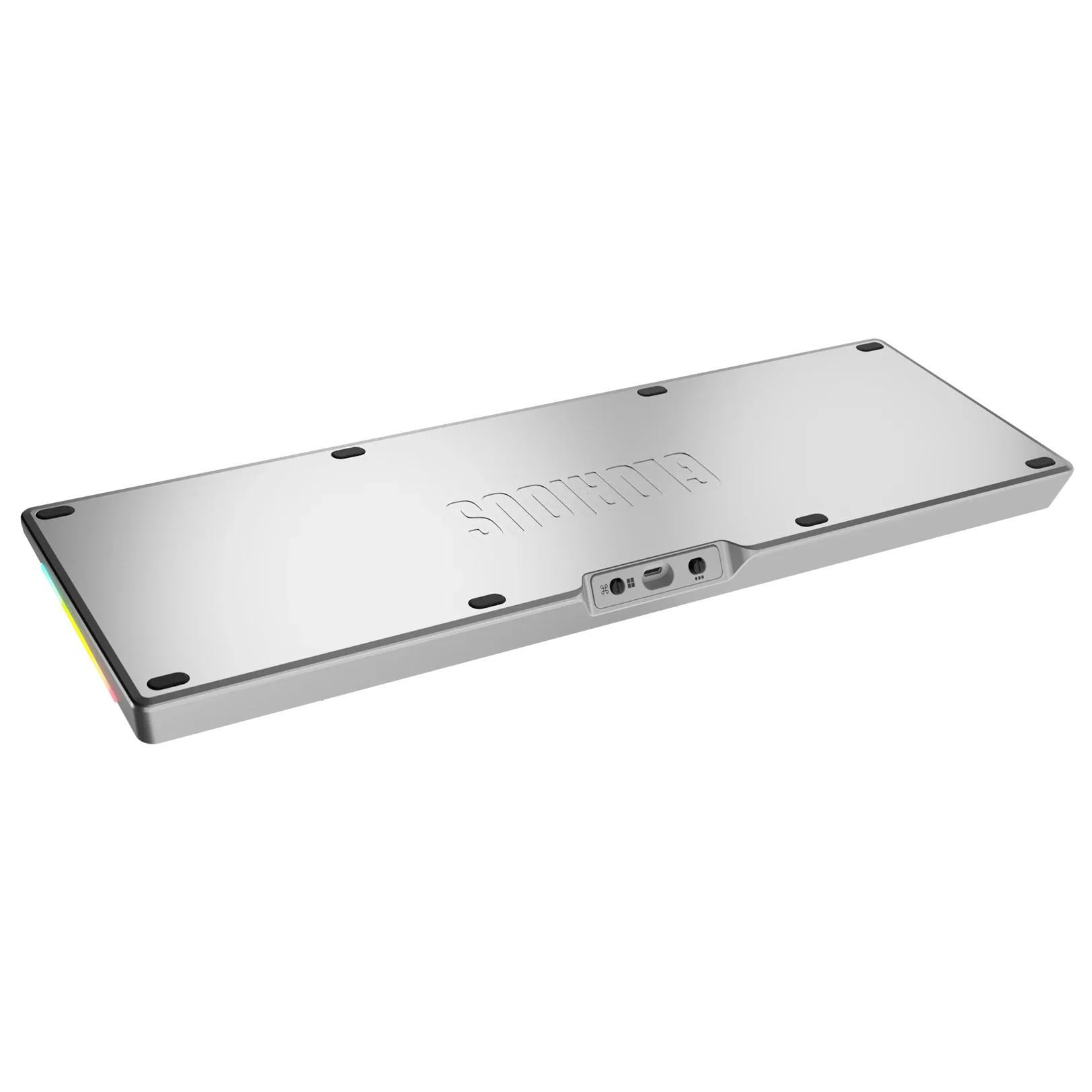GMMK 3 Bottom Case Metal Silver 100