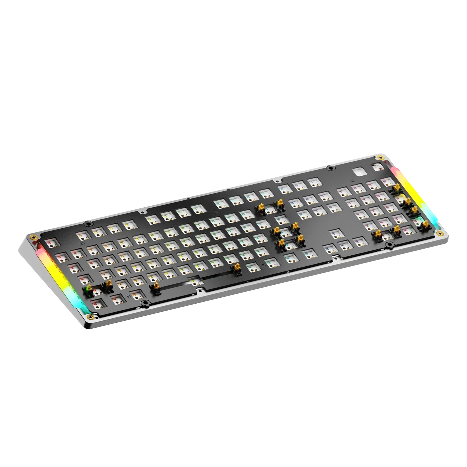 GMMK 3 Bottom Case Metal Silver 100 - Image 4