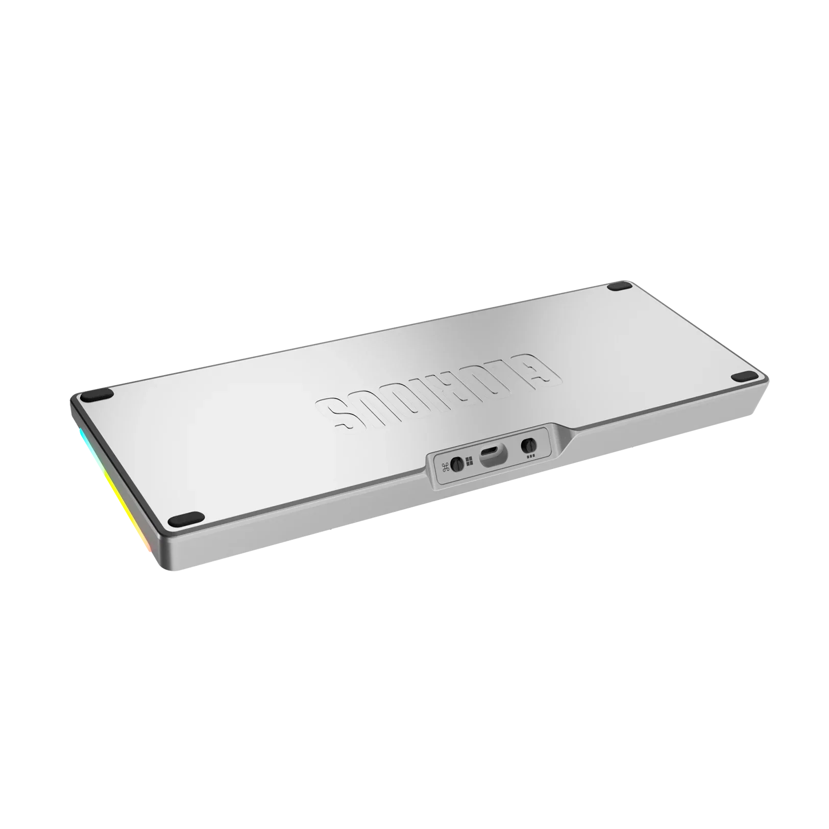 GMMK 3 Bottom Case Metal Silver 65