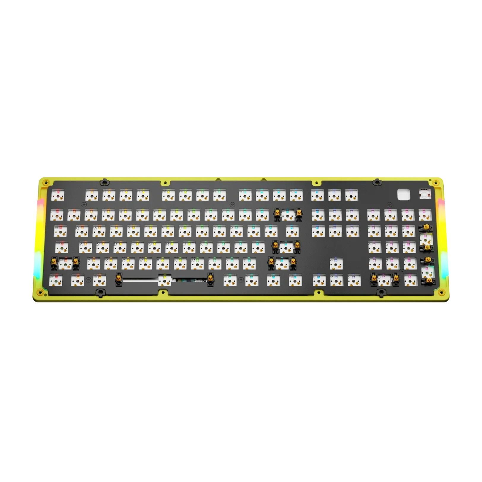 GMMK 3 Bottom Case Limited Edition Metal Volt Lime 100 - Image 2