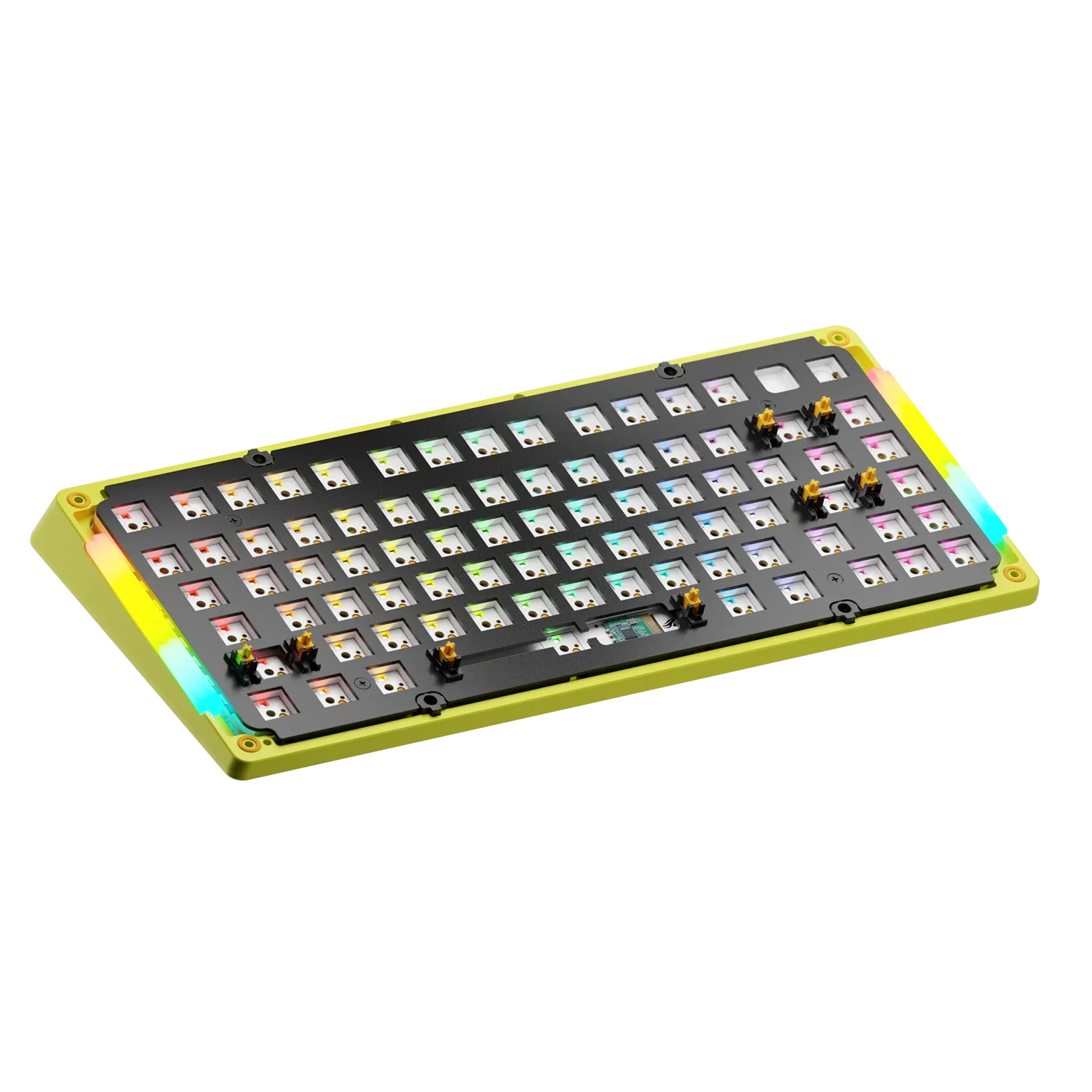 GMMK 3 Bottom Case Limited Edition Metal Volt Lime 75 - Image 2