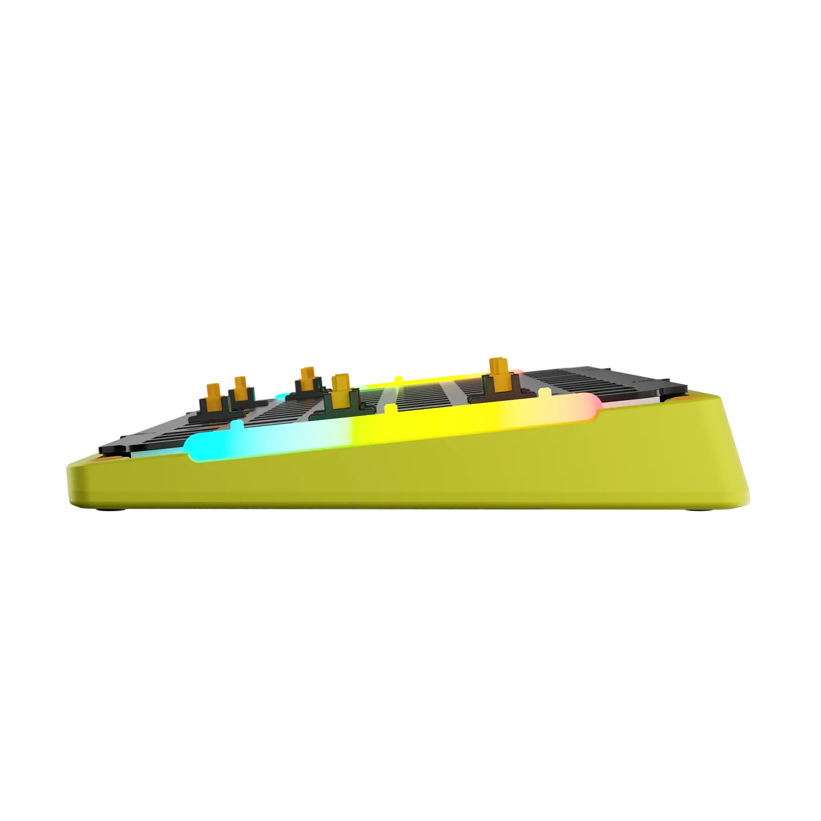 GMMK 3 Bottom Case Limited Edition Metal Volt Lime 75 - Image 5