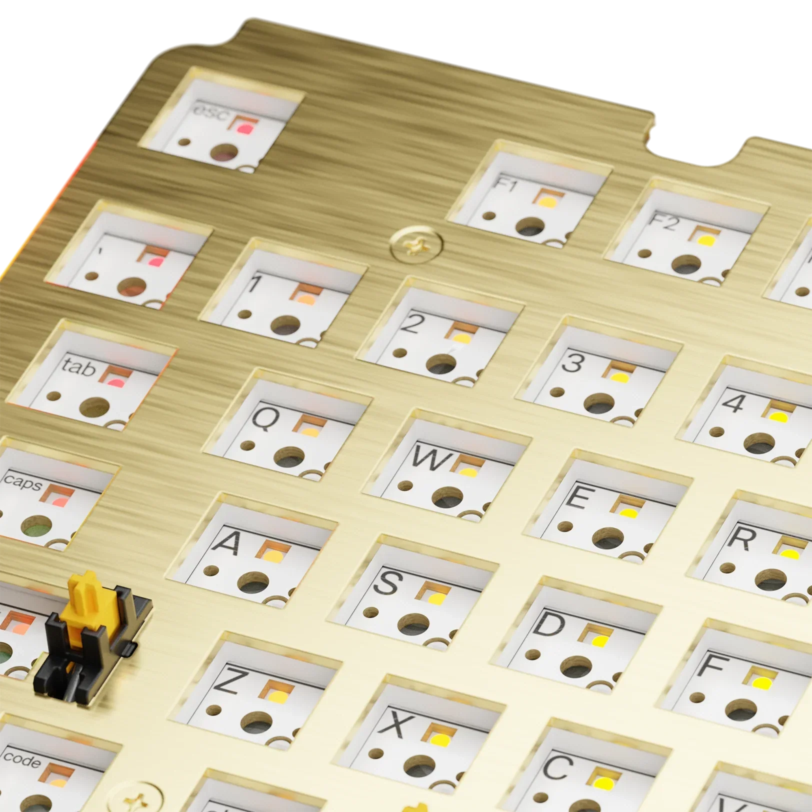 GMMK 3 Switch Plate 100% Brass ANSI