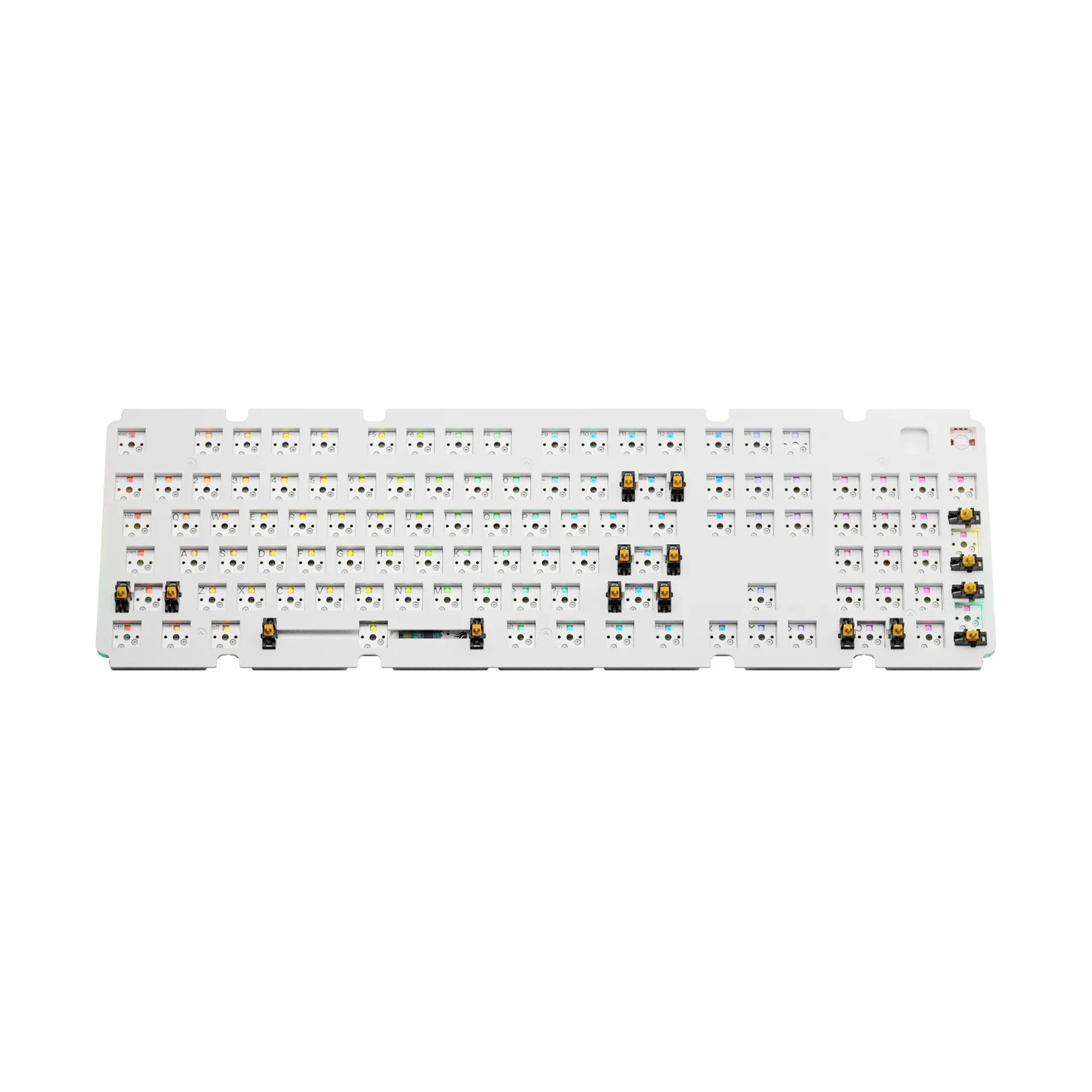 GMMK 3 Switch Plate 100% FR4 White ANSI - Image 4