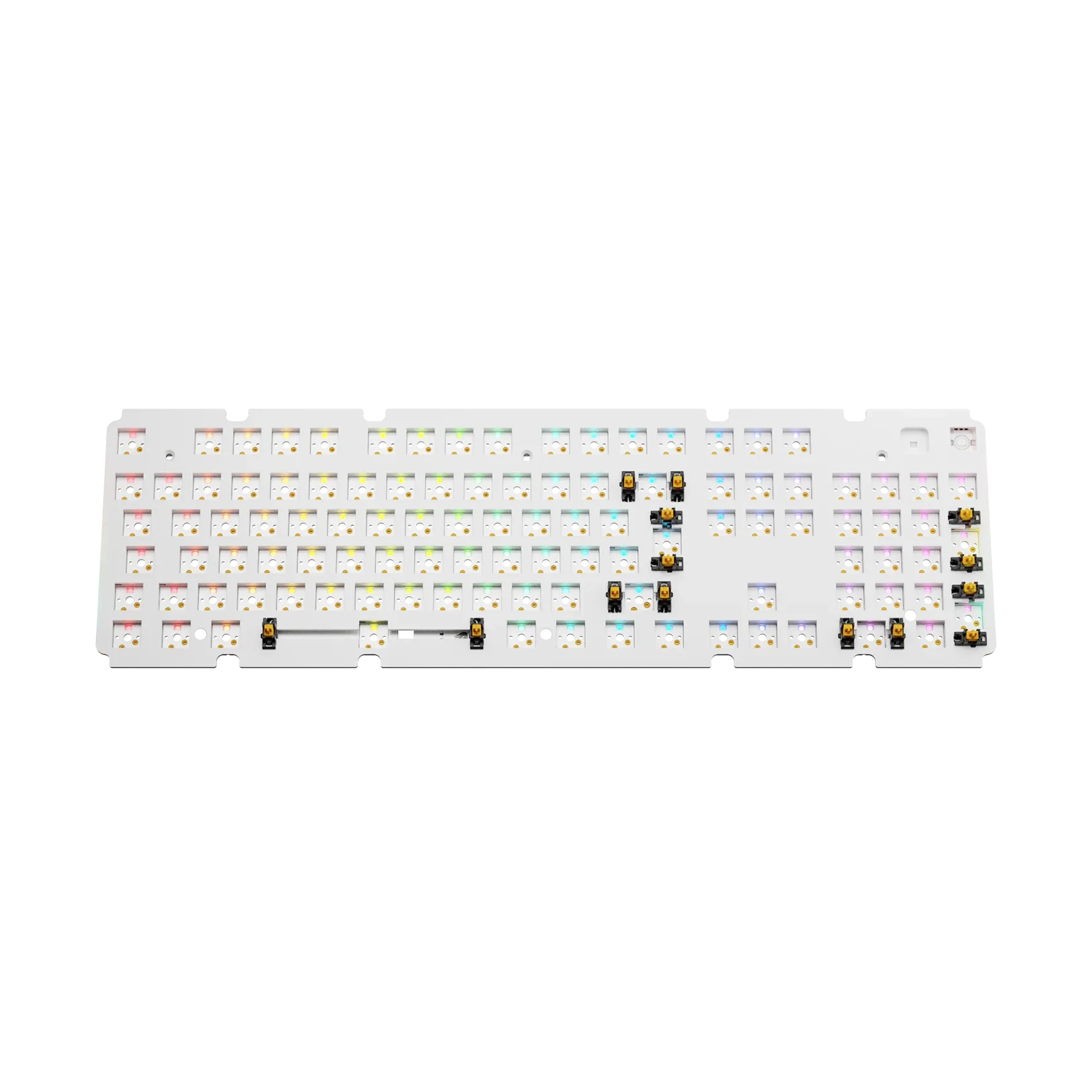 GMMK 3 Switch Plate 100% FR4 White ISO - Image 4