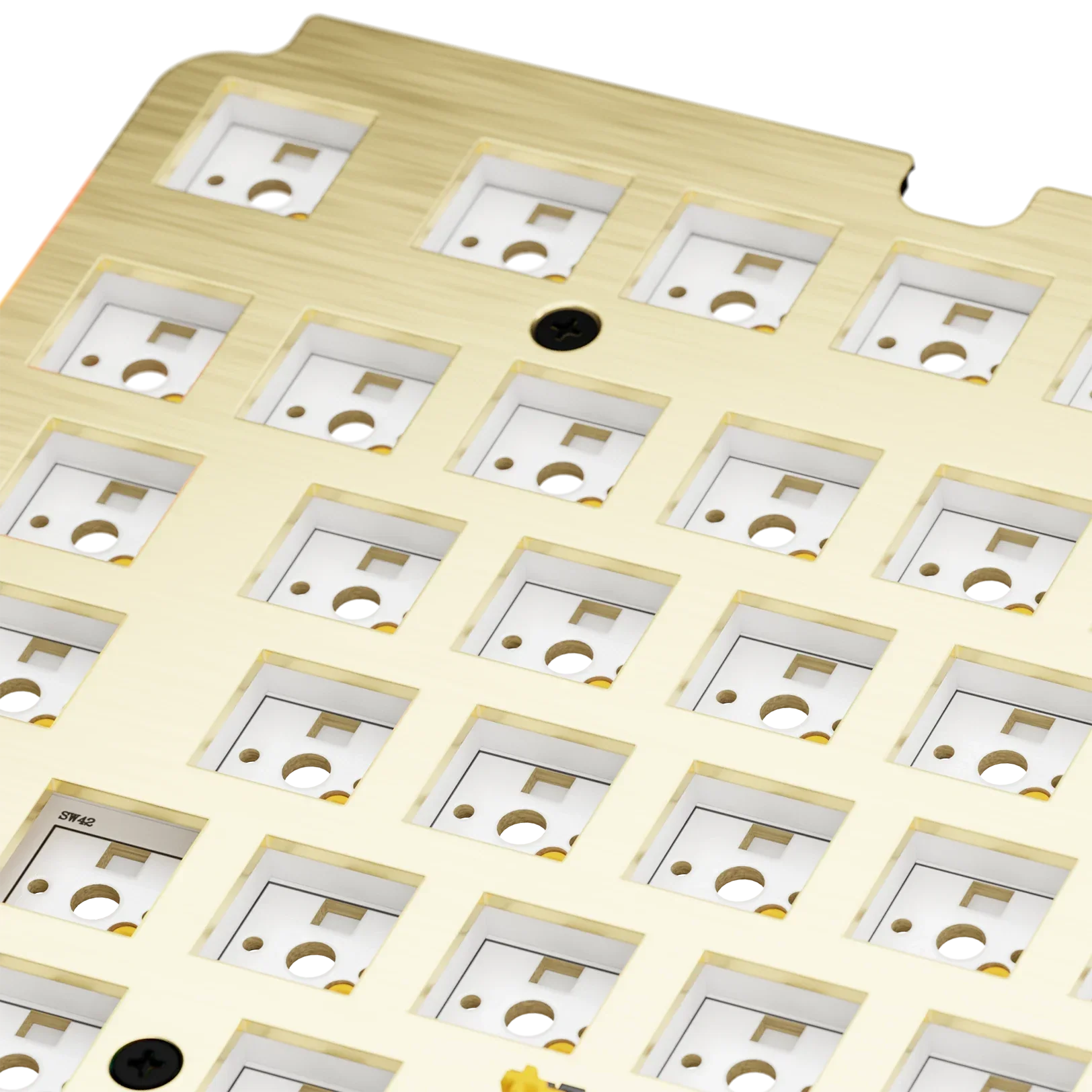GMMK 3 Switch Plate 75% Brass ISO