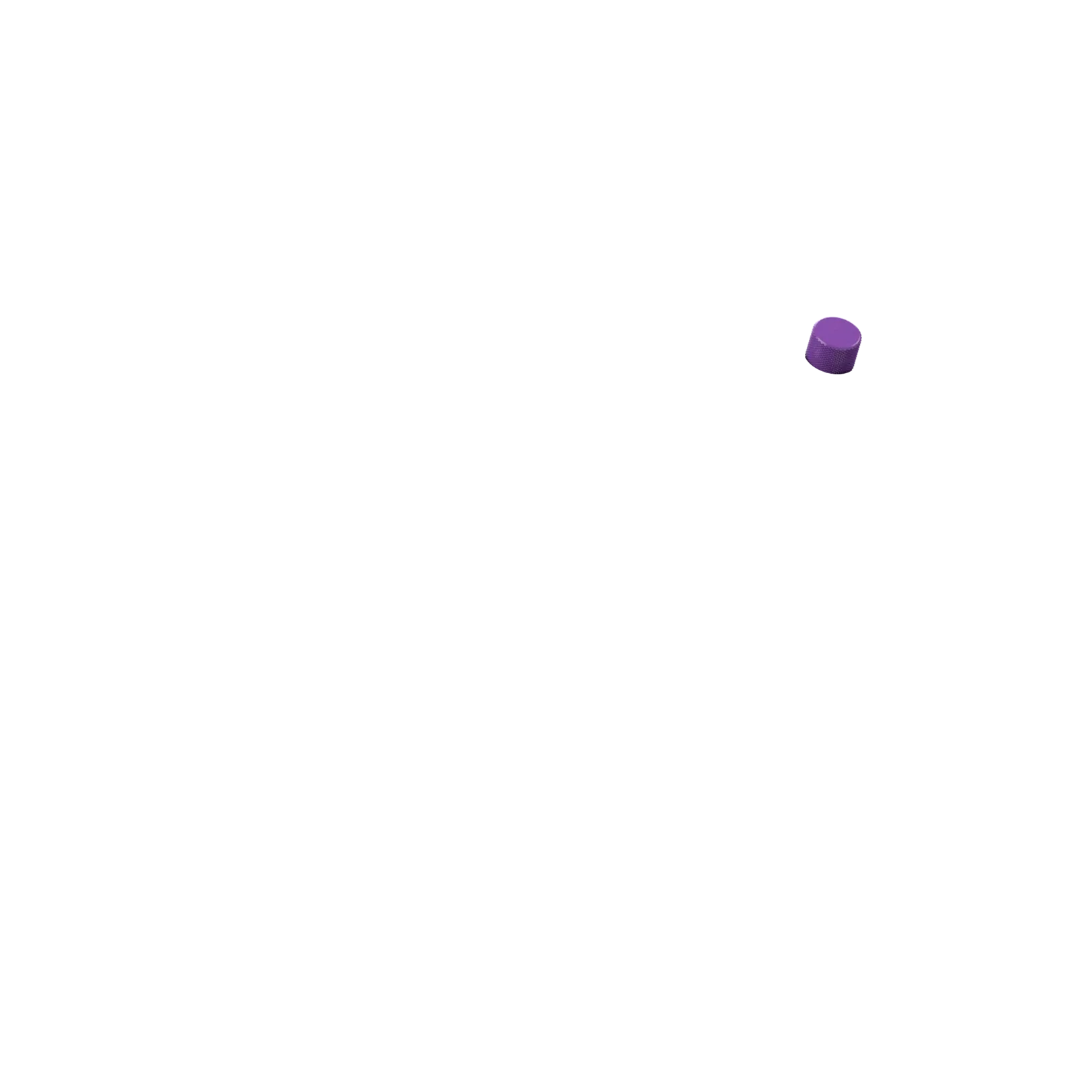 GMMK Rotary Knob Limited Edition Synth Purple - Image 5