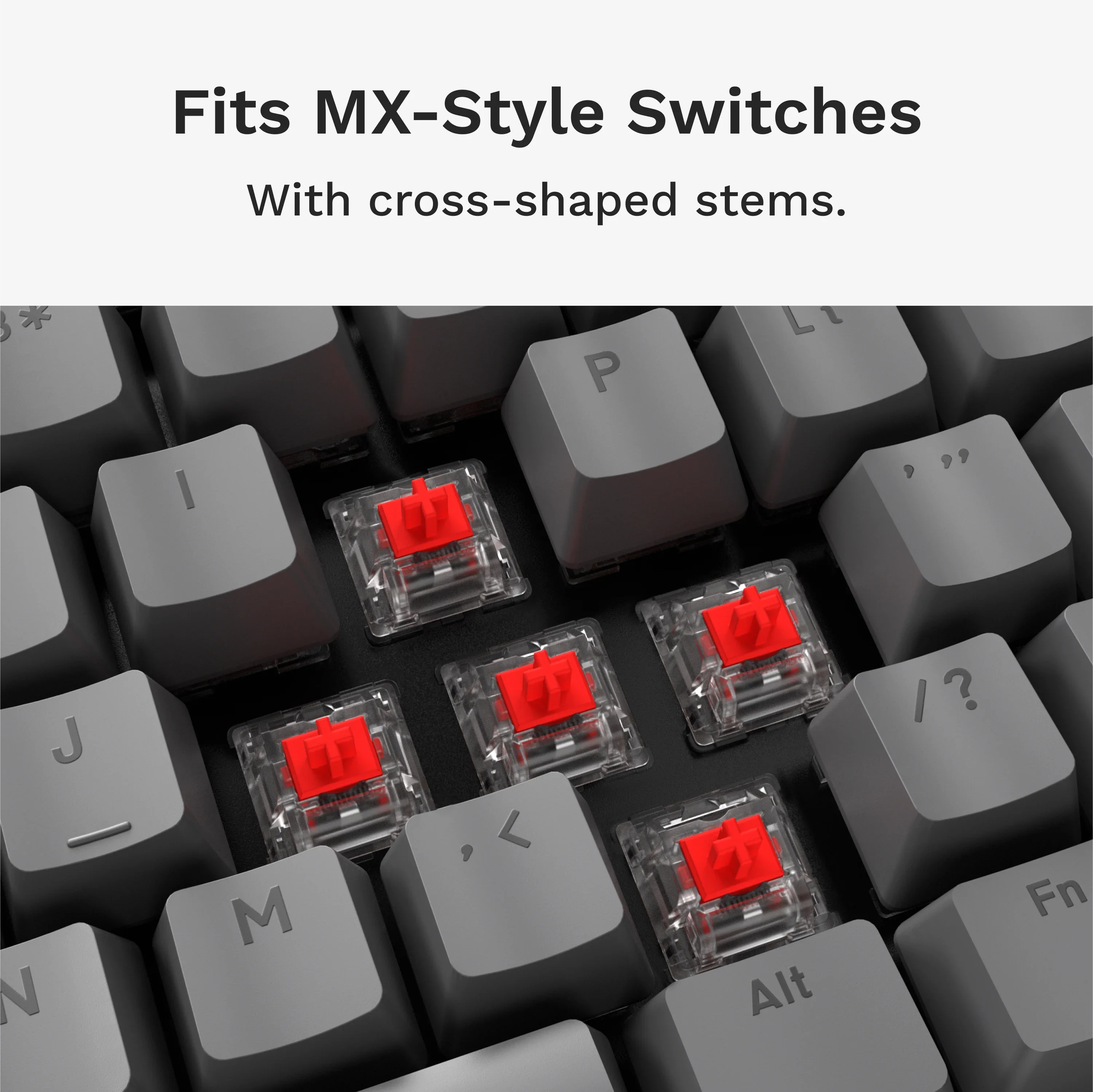 GPBT Armor Grey Basics Keycaps - Image 5