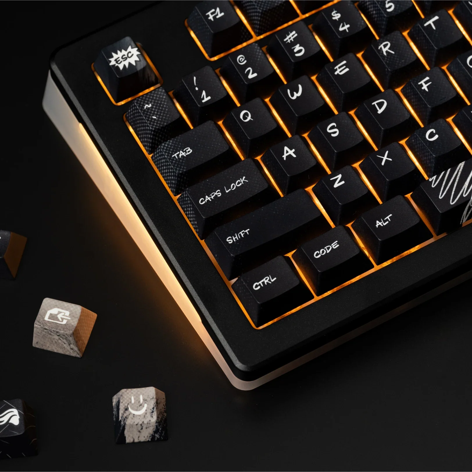 GPBT Ink Noir Keycaps - Image 3