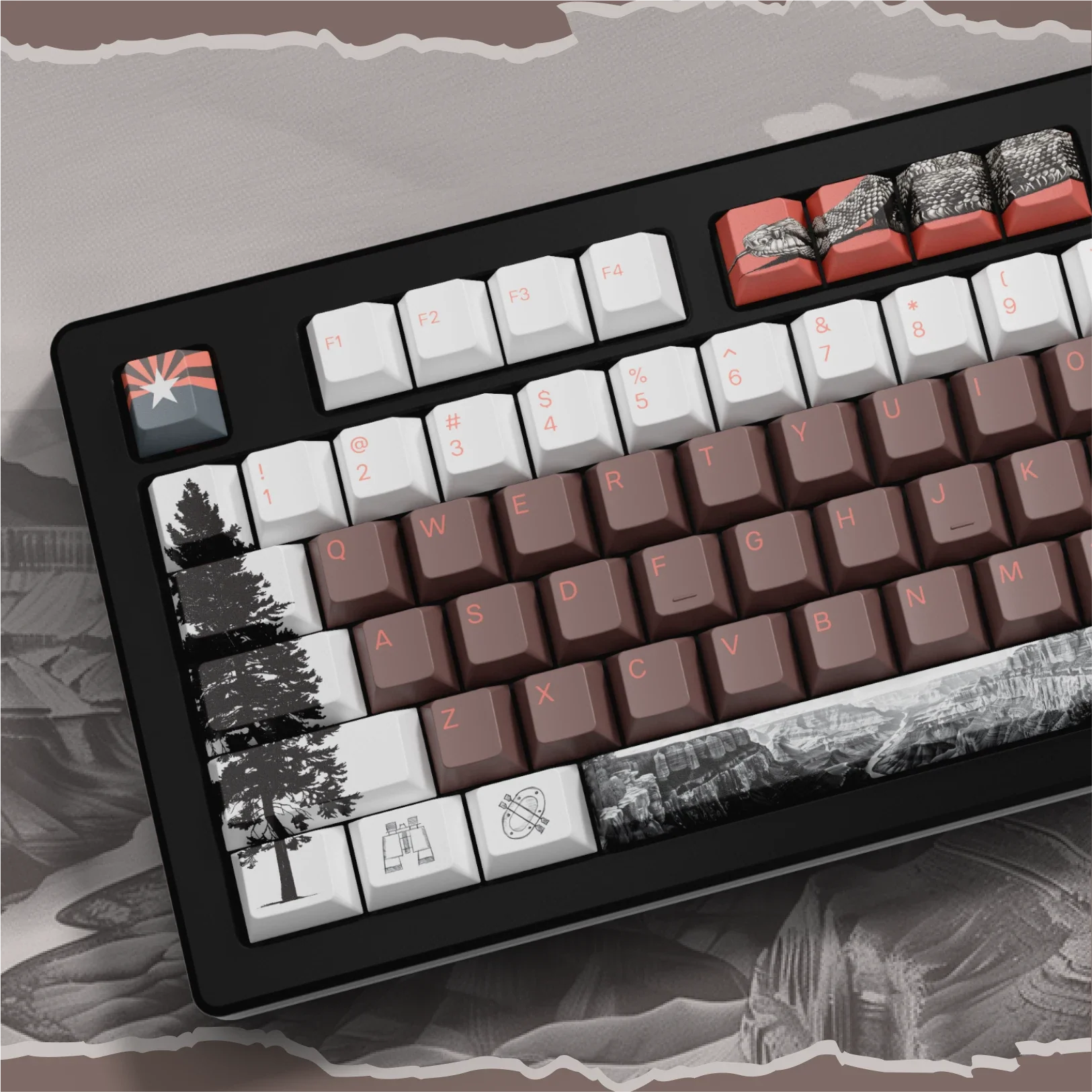 NPCA + Glorious GPBT National Parks Collection Keycaps - Image 12