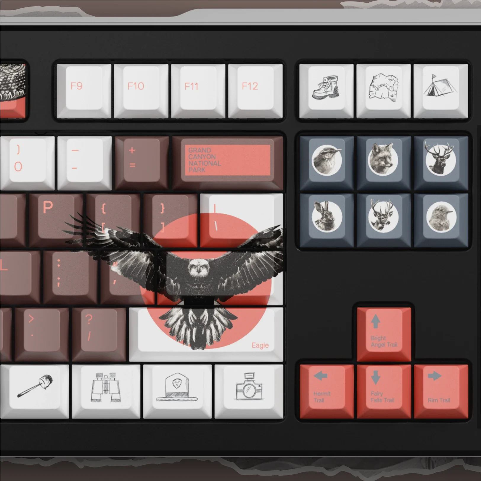 NPCA + Glorious GPBT National Parks Collection Keycaps - Image 13