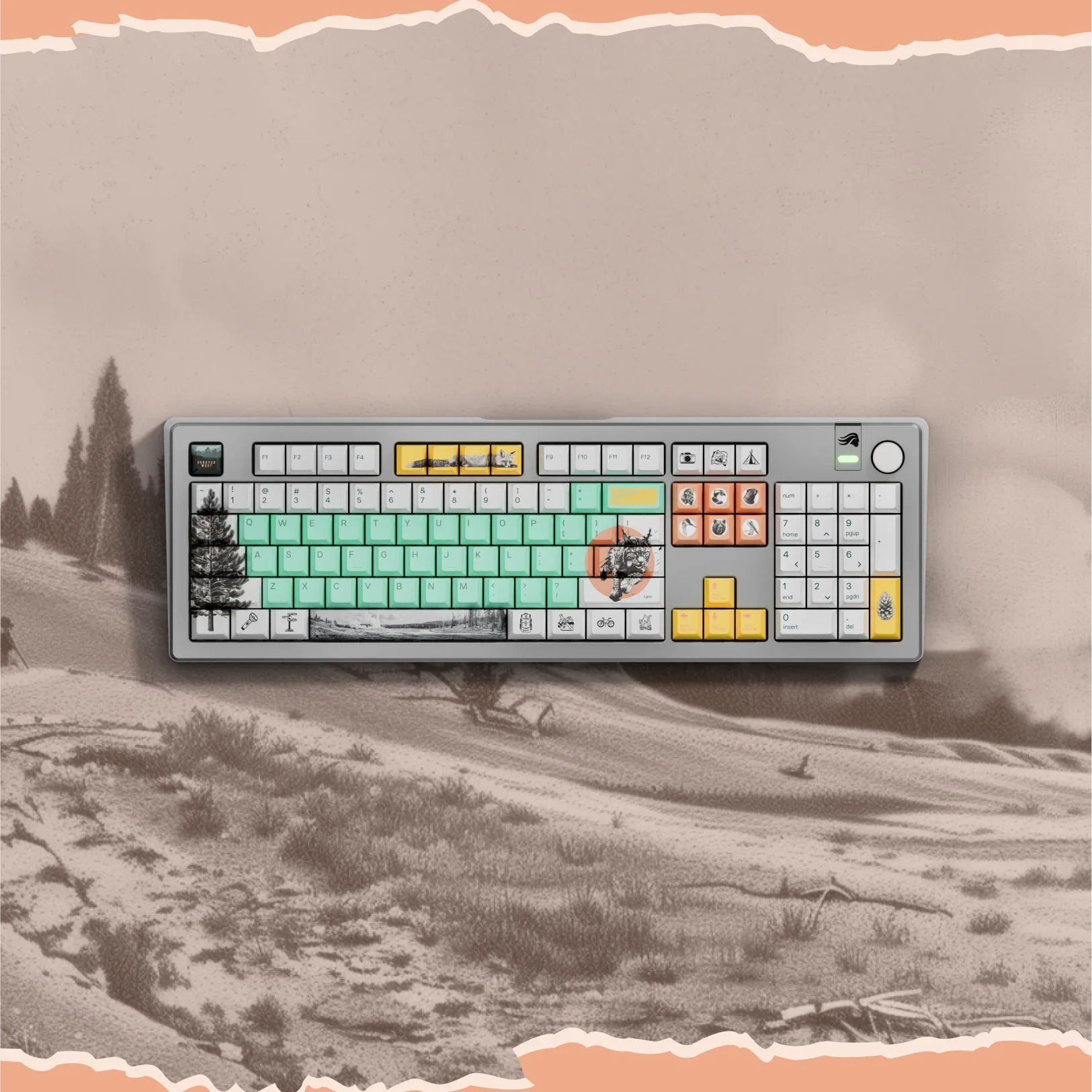 NPCA + Glorious GPBT National Parks Collection Keycaps - Image 17