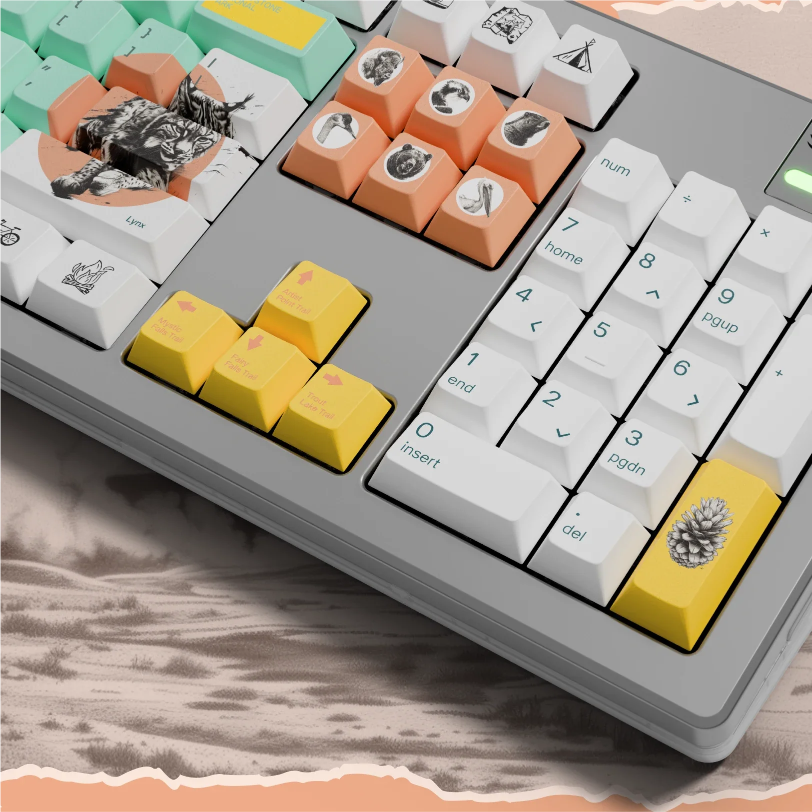 NPCA + Glorious GPBT National Parks Collection Keycaps - Image 18