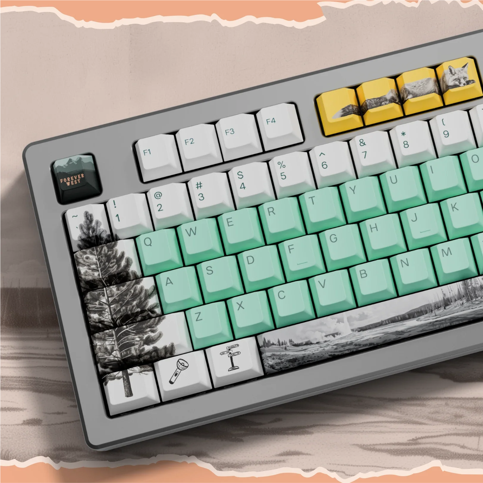 NPCA + Glorious GPBT National Parks Collection Keycaps - Image 19