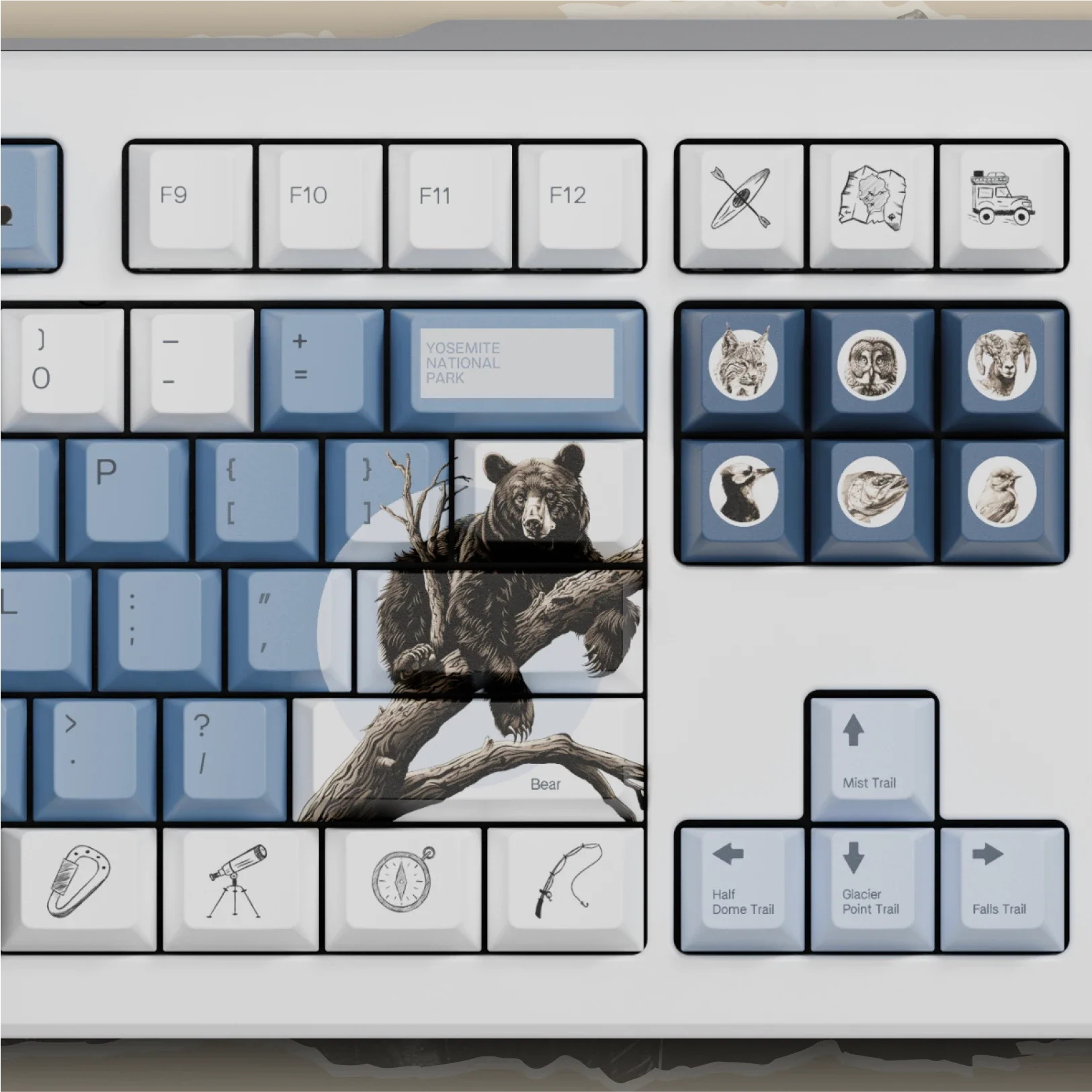 NPCA + Glorious GPBT National Parks Collection Keycaps - Image 5