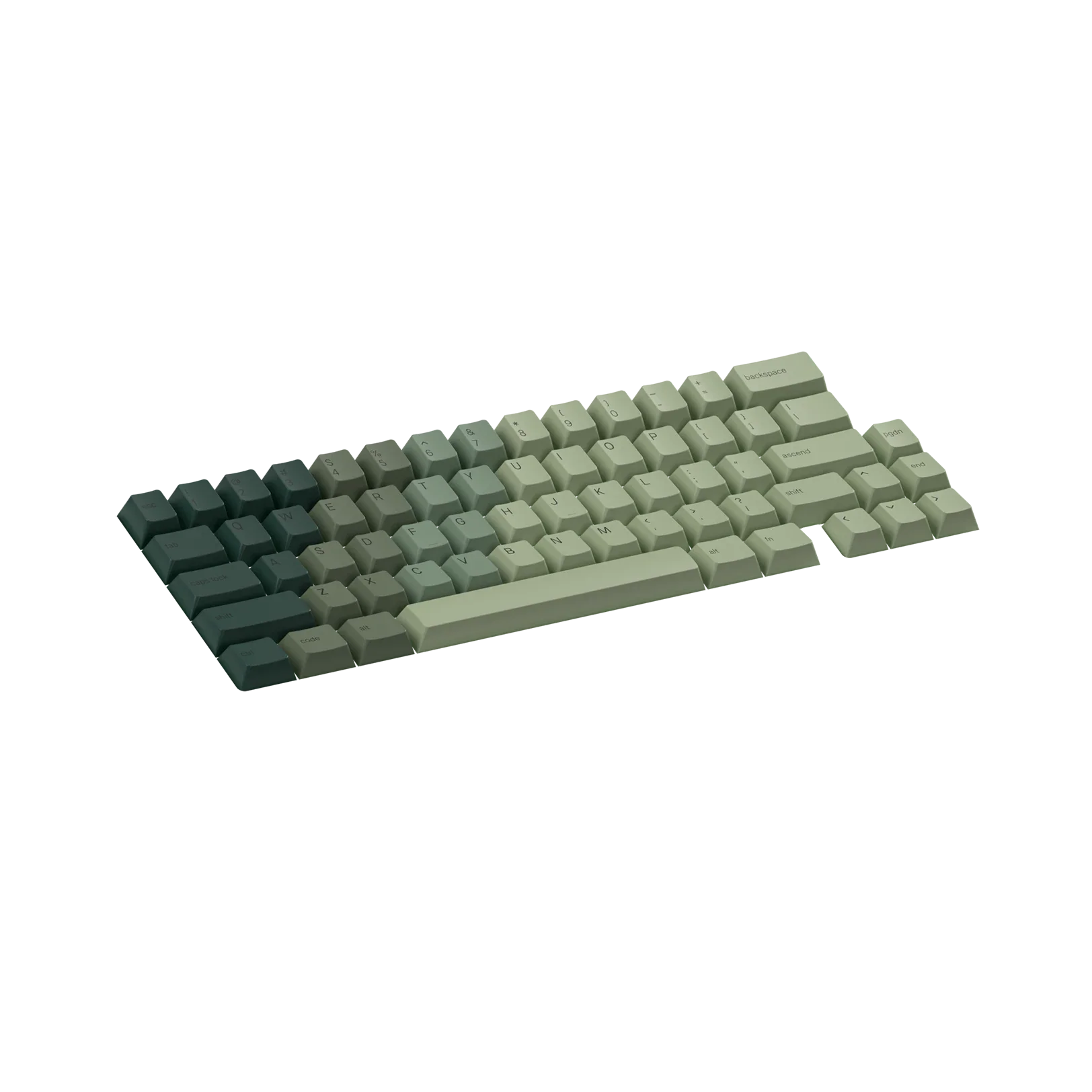Keycaps Alpine Forest US