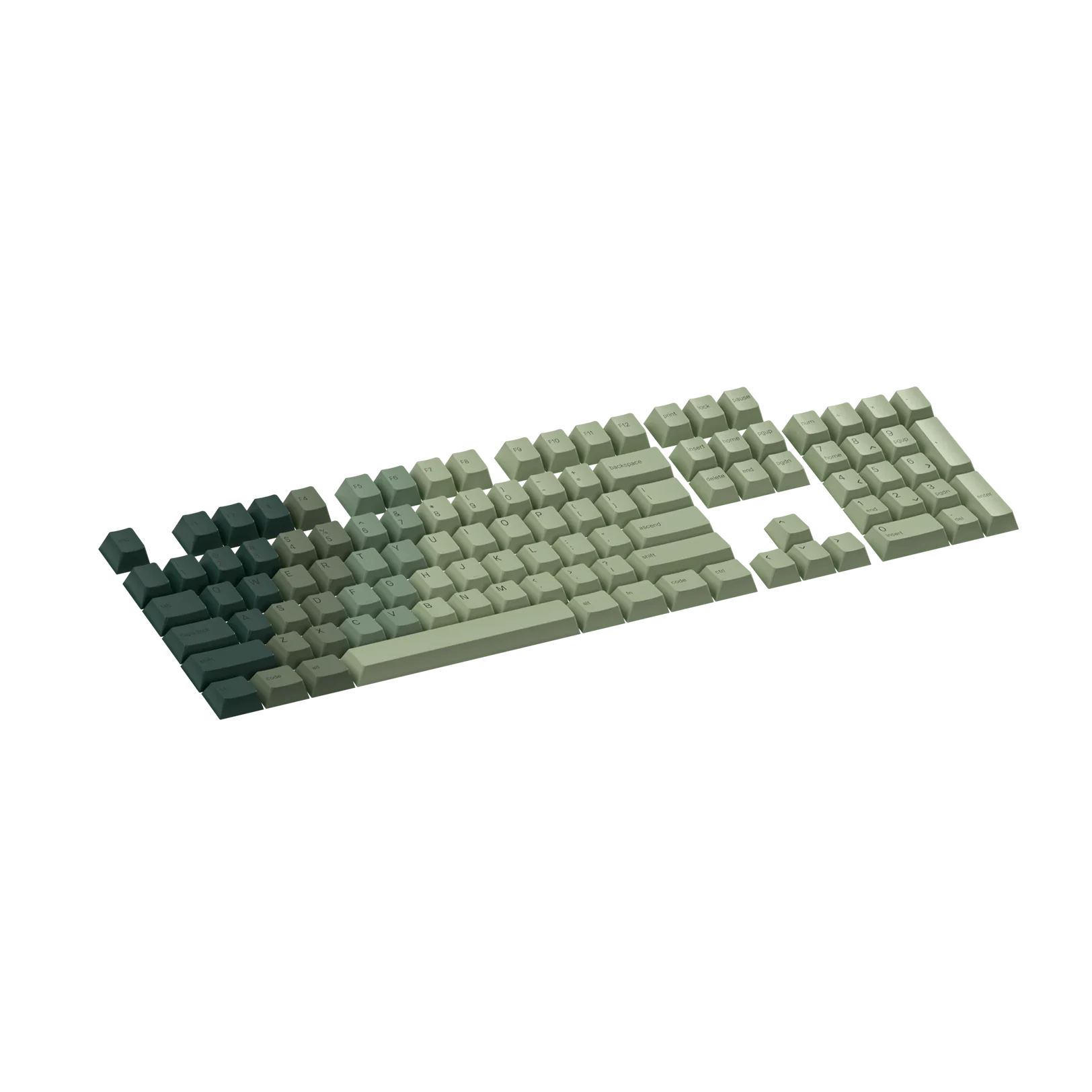 Keycaps Alpine Forest US - Image 11