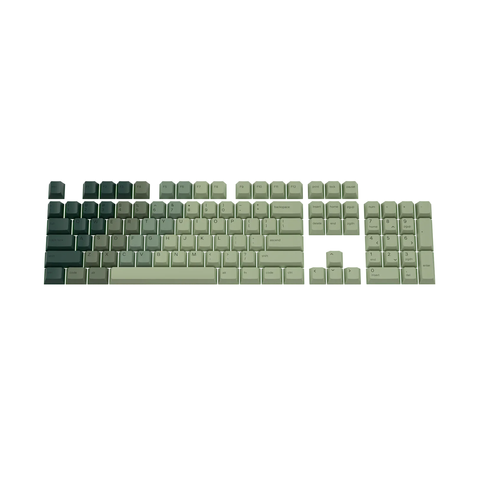 Keycaps Alpine Forest US - Image 12